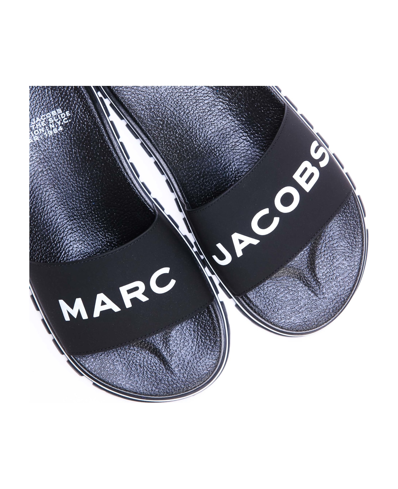 Marc Jacobs Colors The Slide Sandals - Black