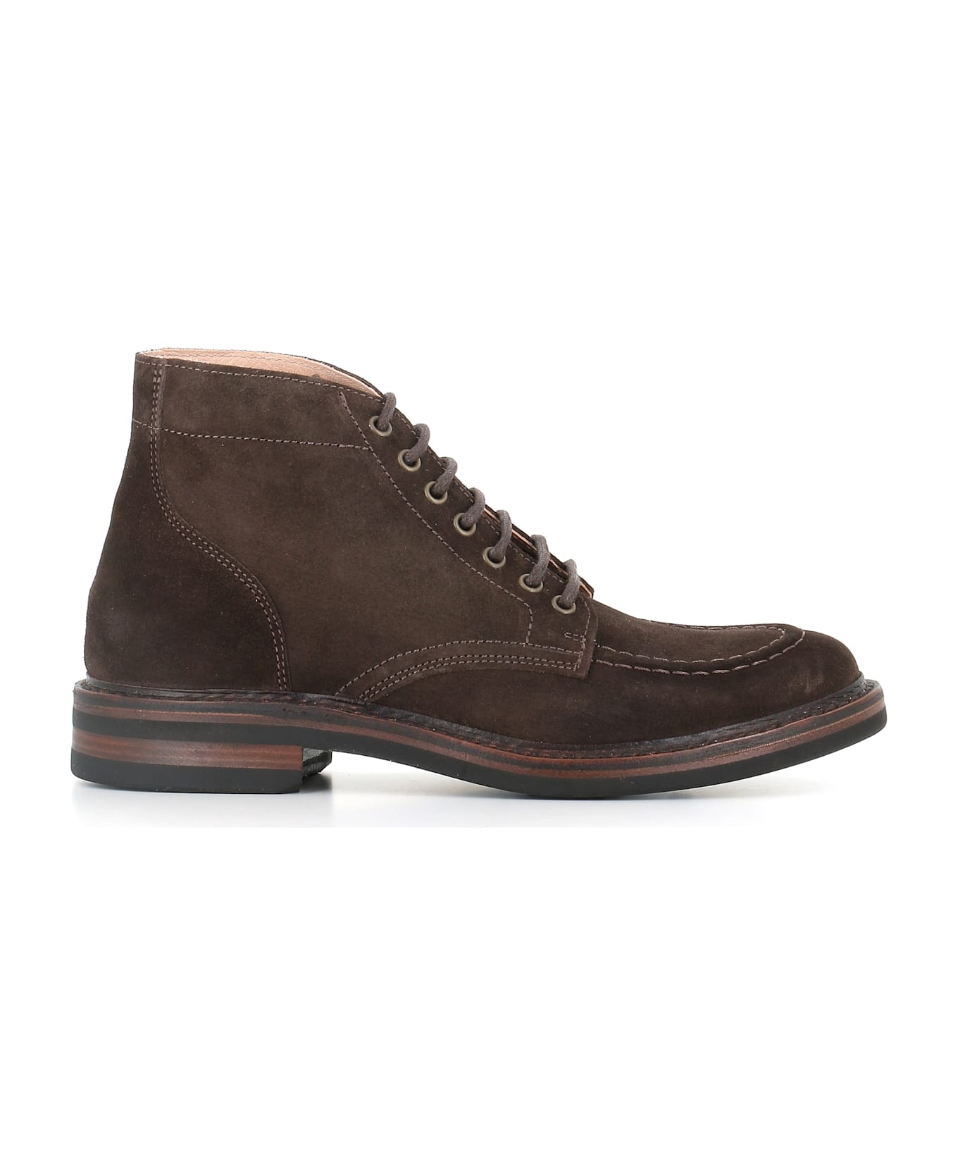 Astorflex Lace-up Boot Nuvoflex Rubber - Brown