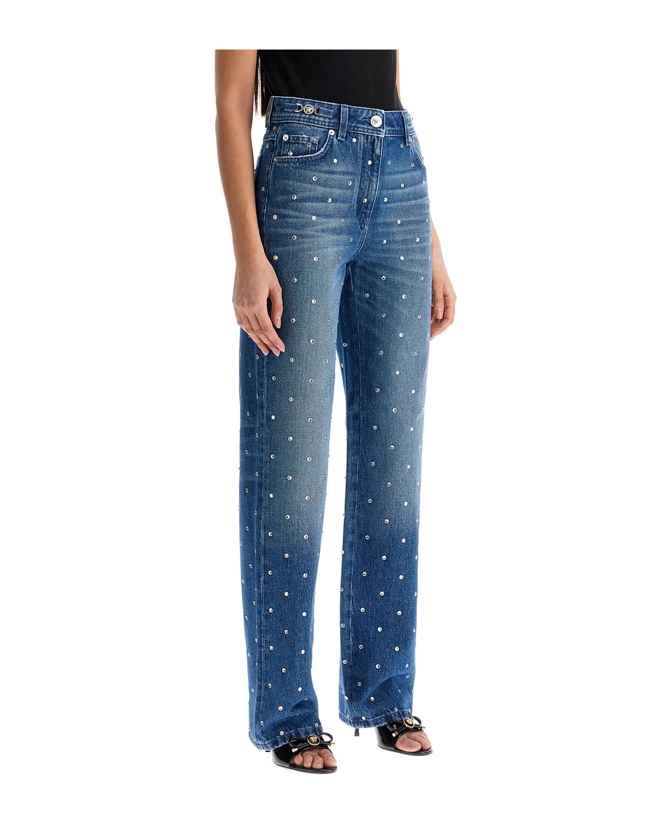 Versace 'starry Sky Boyfriend - MEDIUM BLUE (Blue)