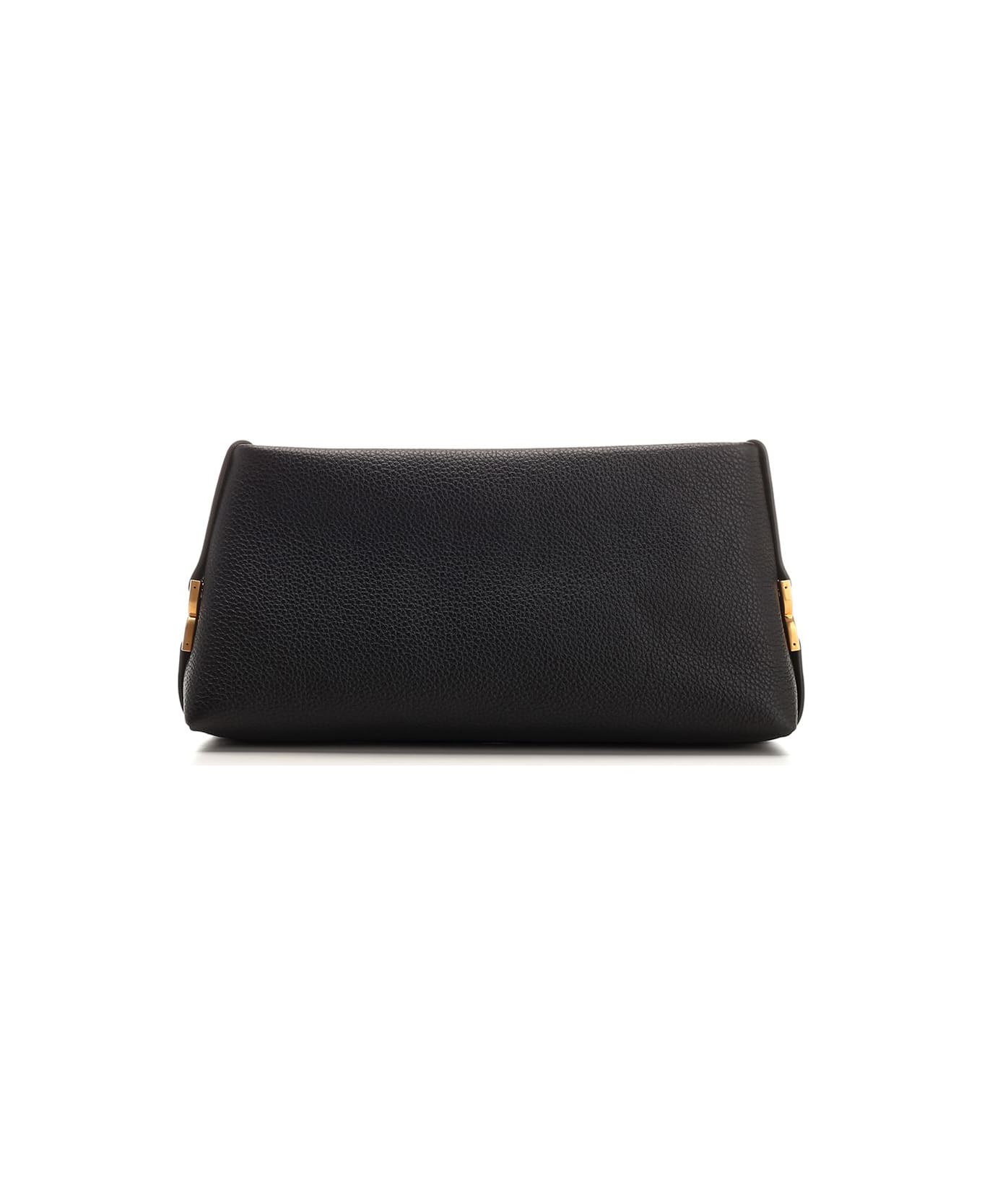 Chloé Black 'marcie' Pouch - Black