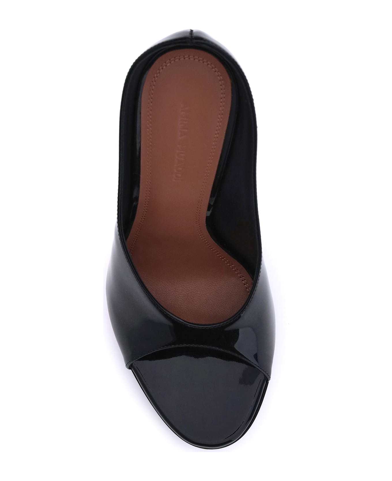 Amina Muaddi Anok Leather Sandals
