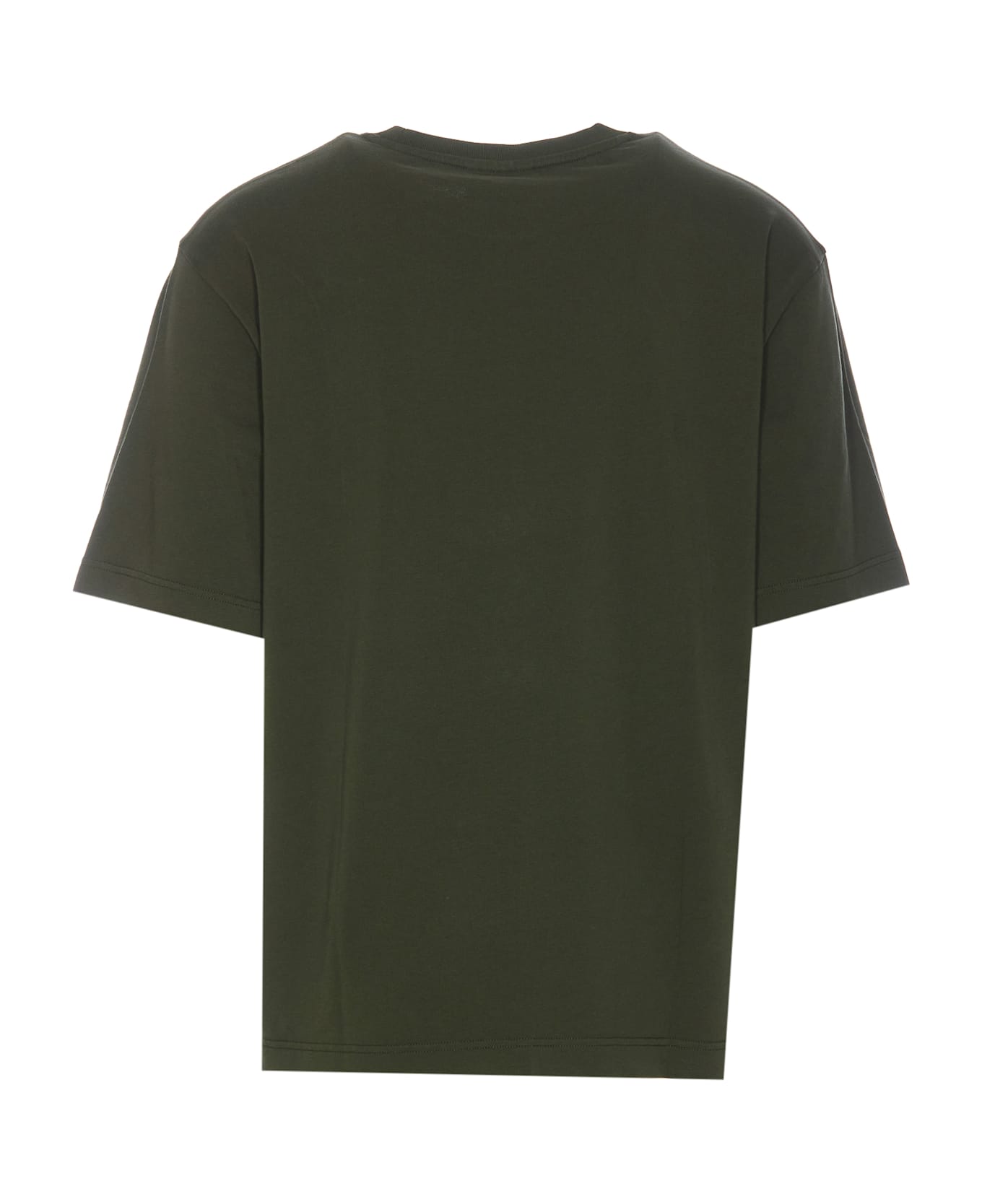 Maison Kitsuné Bold Fox Head Patch T-shirt - Green シャツ