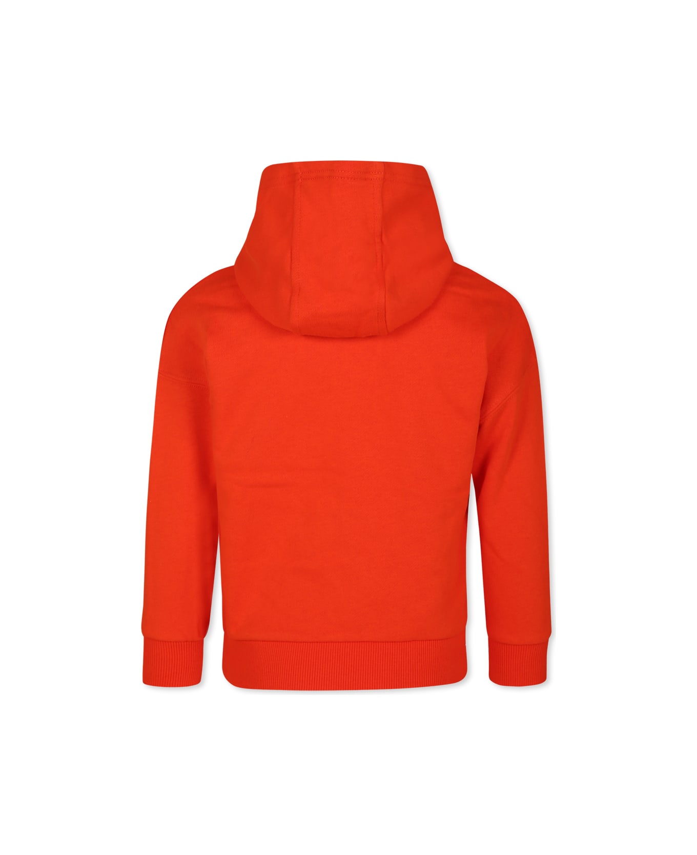 Timberland Red Sweatshirt For Boy With Tree Print - Red