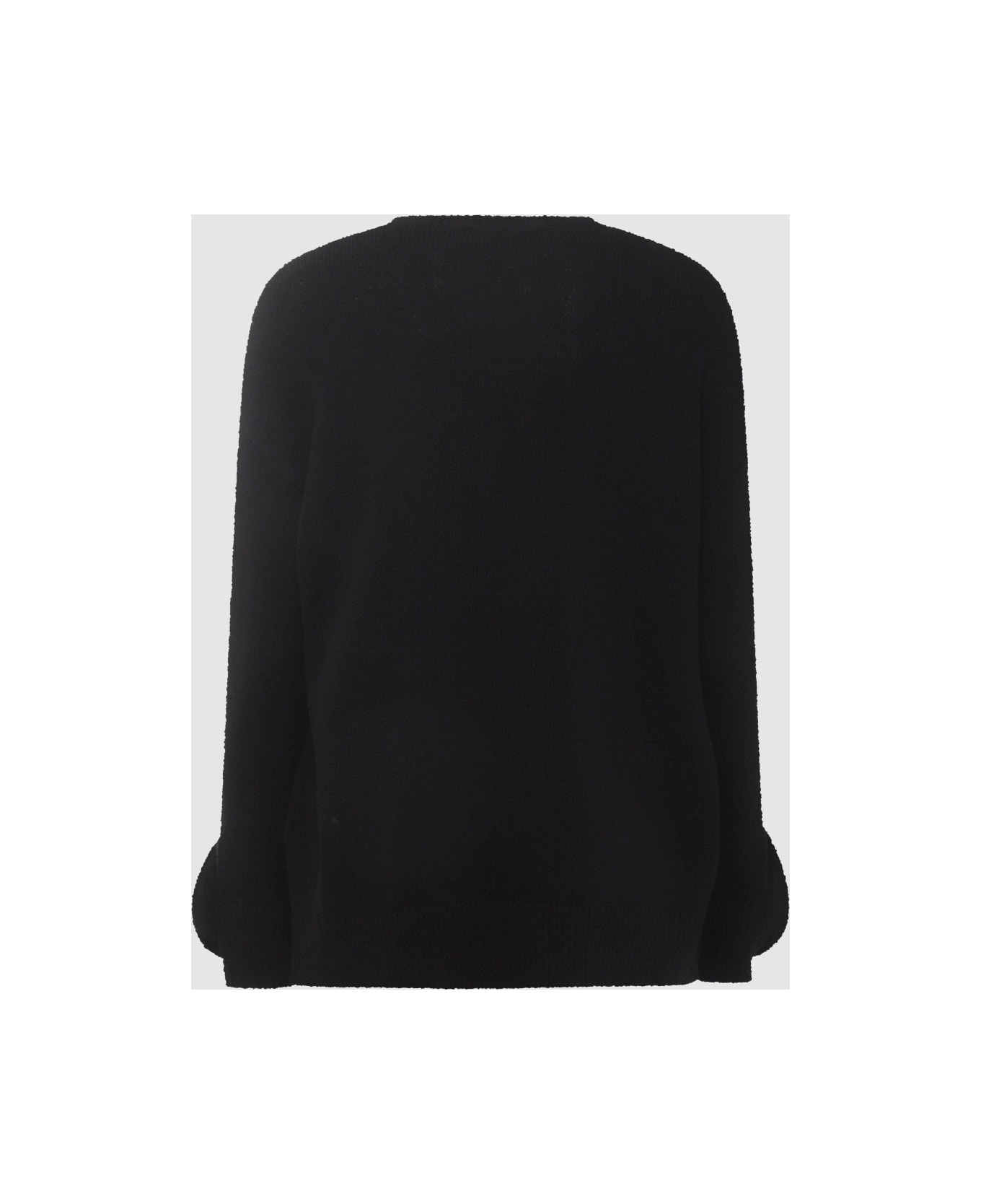 Valentino Black Wool Knitwear - Black