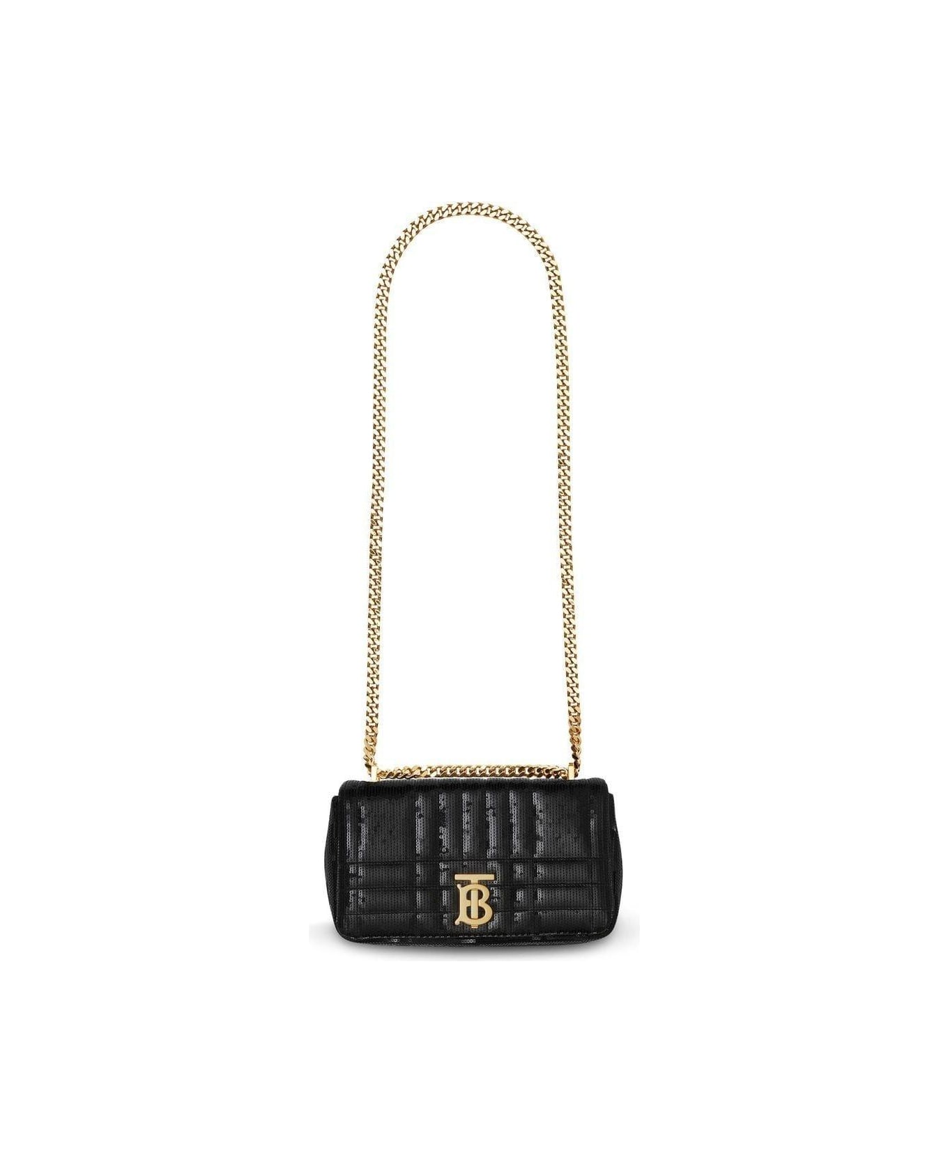 Burberry Sequinned Quilted Chain Linked Small Lola Bag ショルダーバッグ