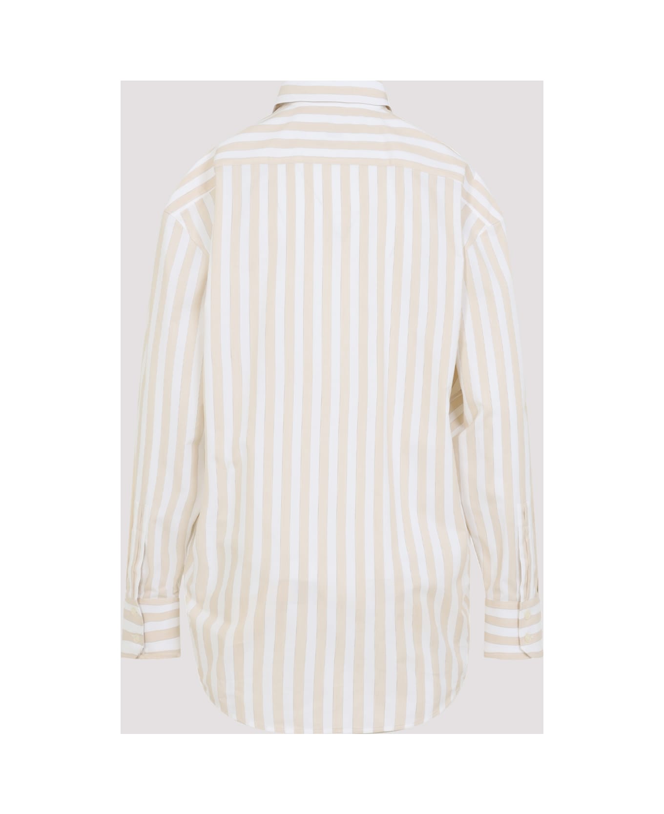 Saint Laurent Cotton Shirt - Craie Beige