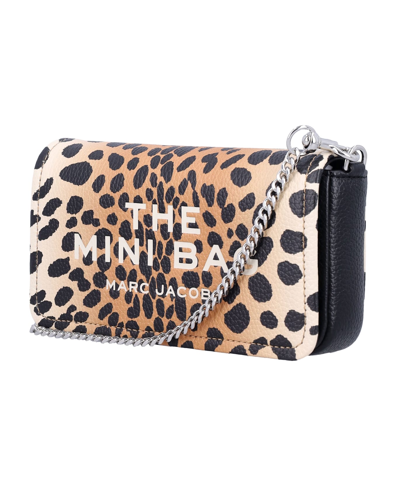 Marc Jacobs The Cheetah Chain Mini Bag - BLACK CHEETAH