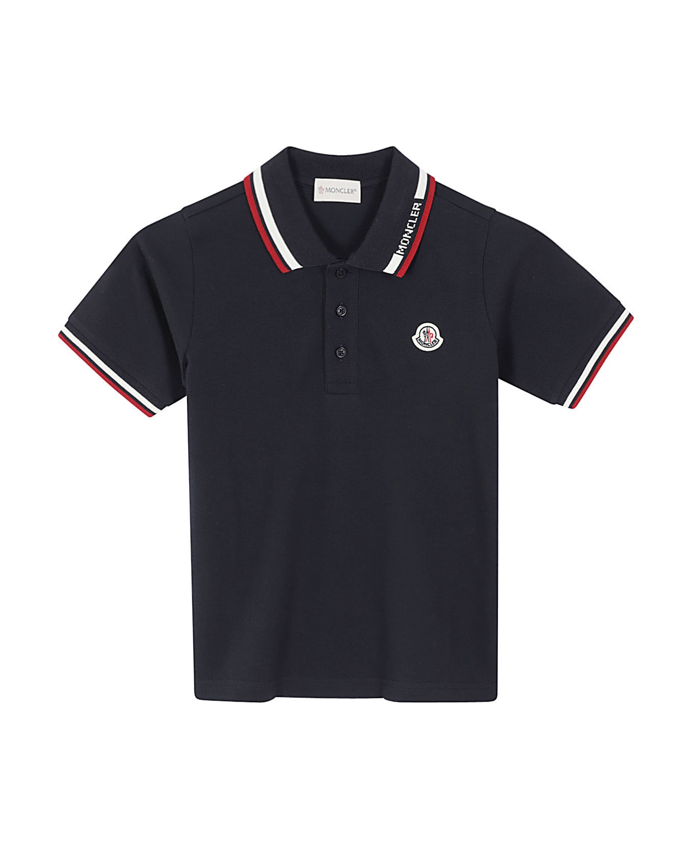 Moncler Polo - Navy Tシャツ＆ポロシャツ