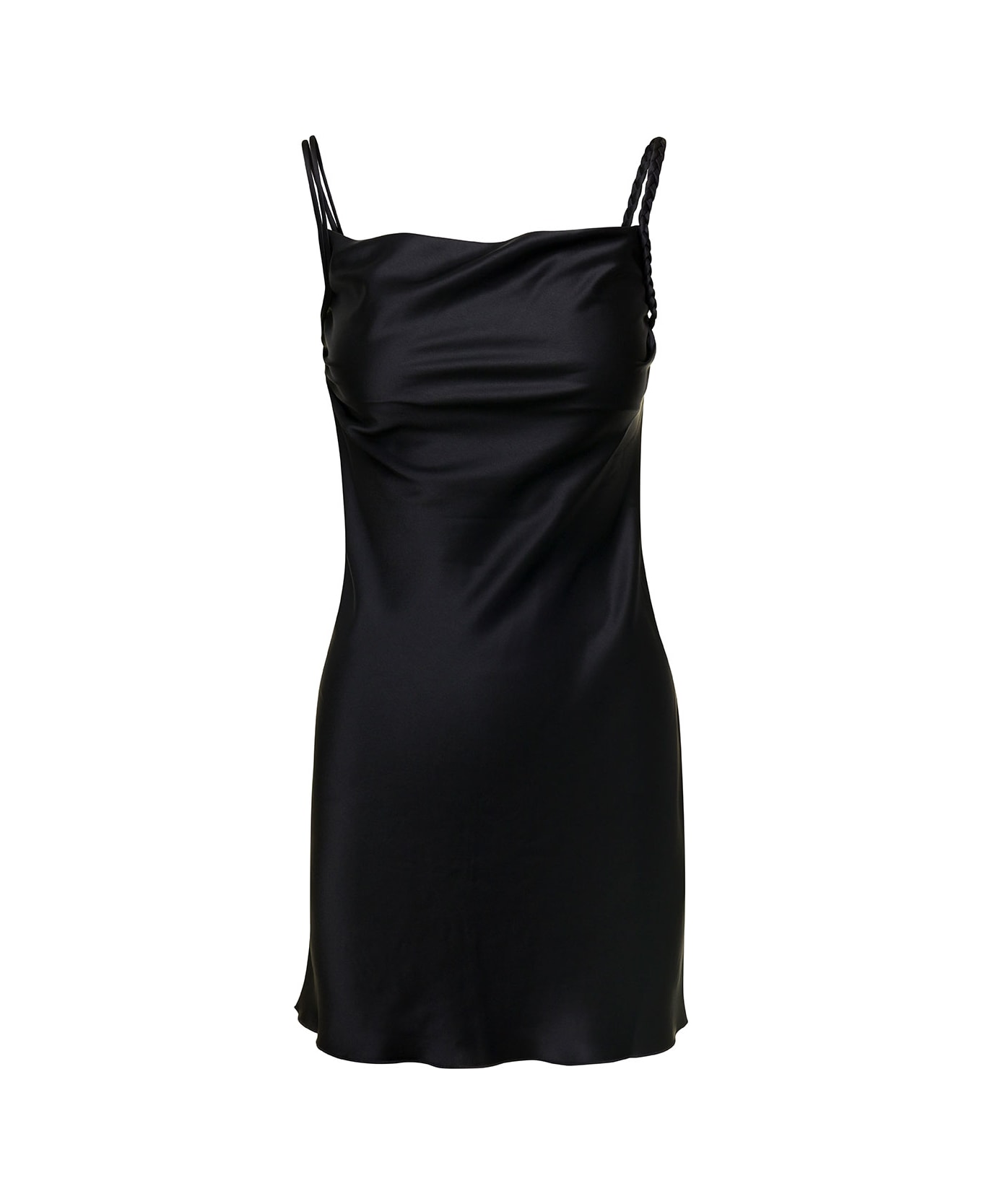 Nanushka Marva Dress - Black ワンピース＆ドレス