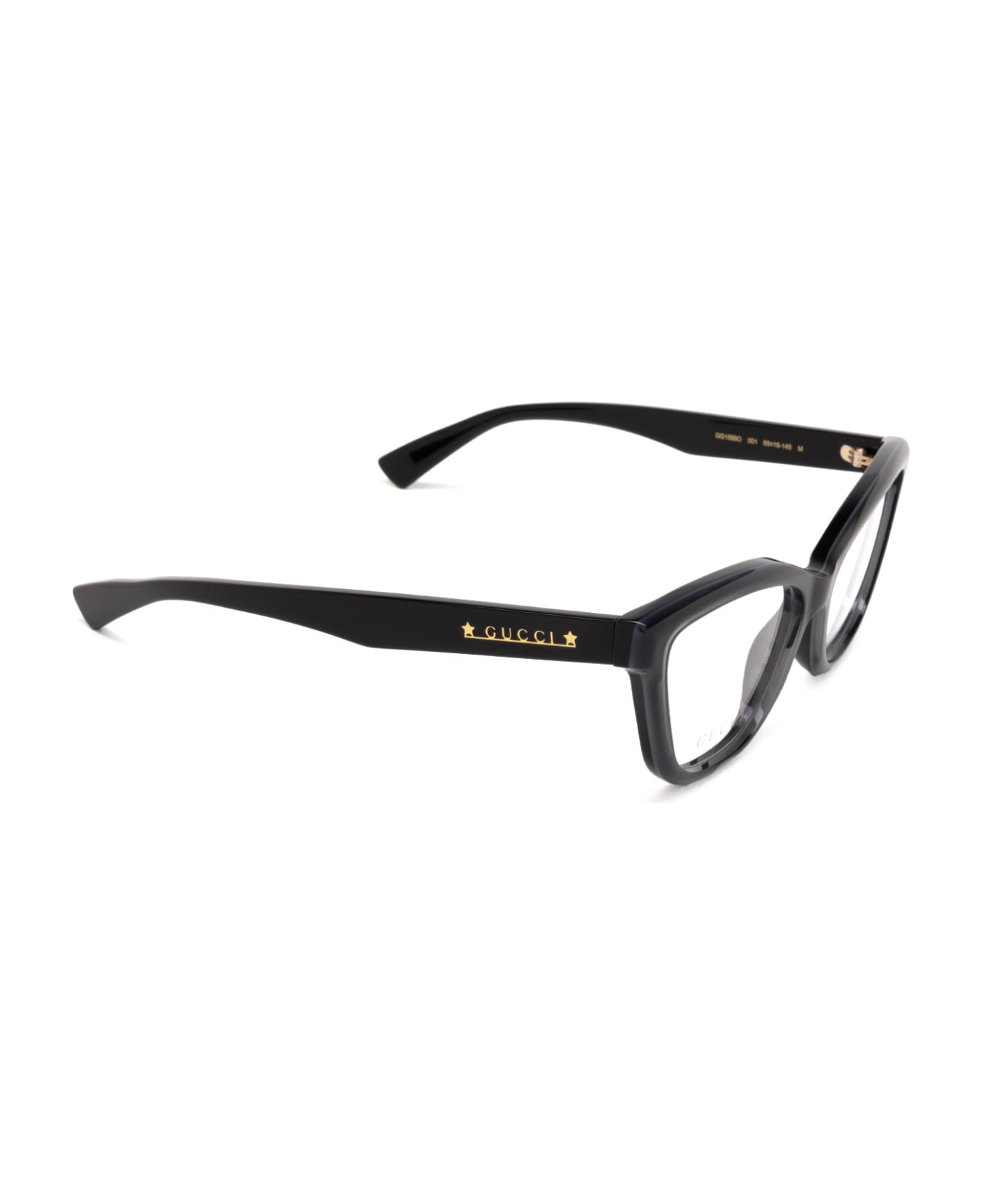 Gucci Eyewear Gg1589o Black Glasses - Black