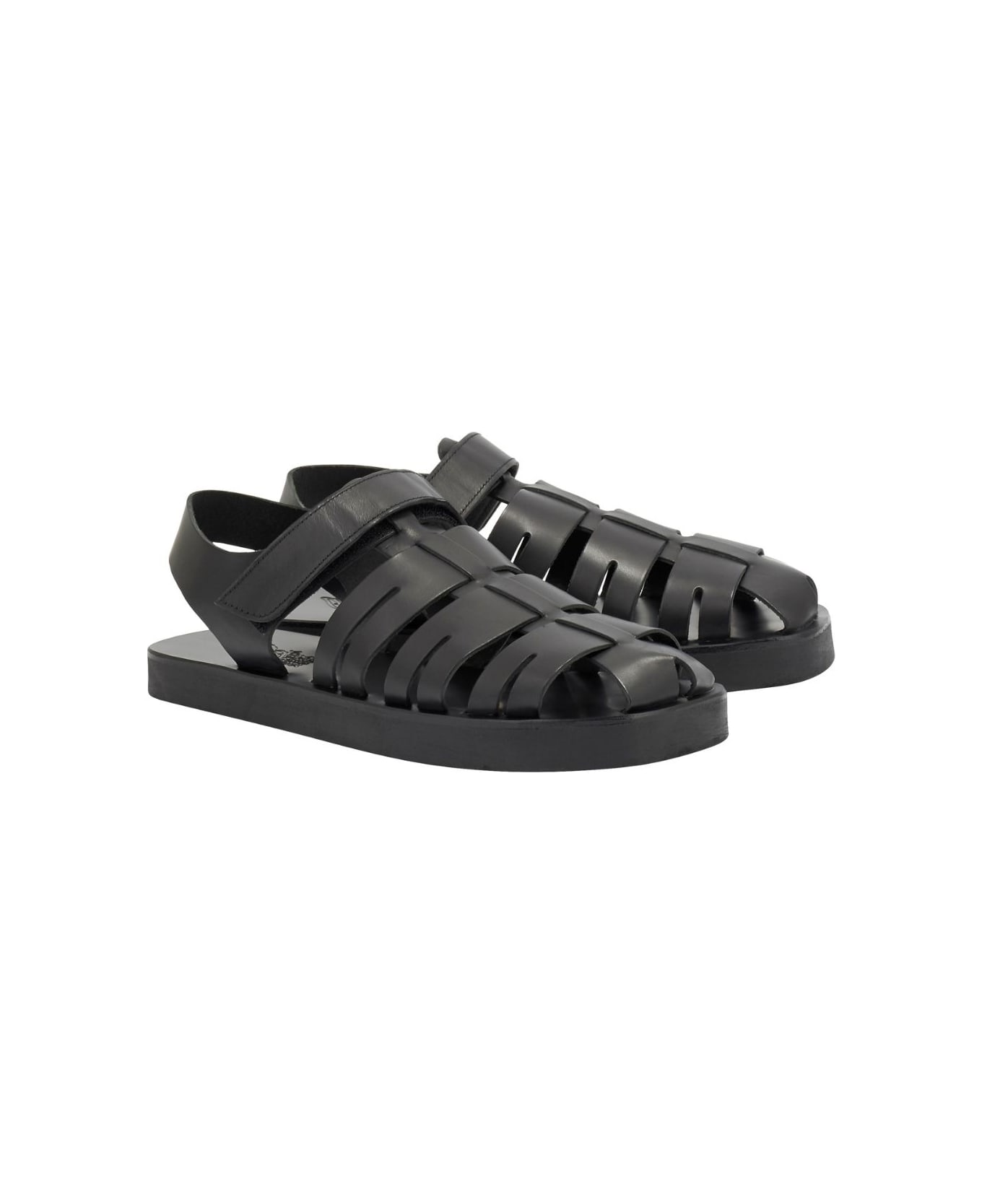 Ancient Greek Sandals Tilemachos Sandals - Black その他各種シューズ