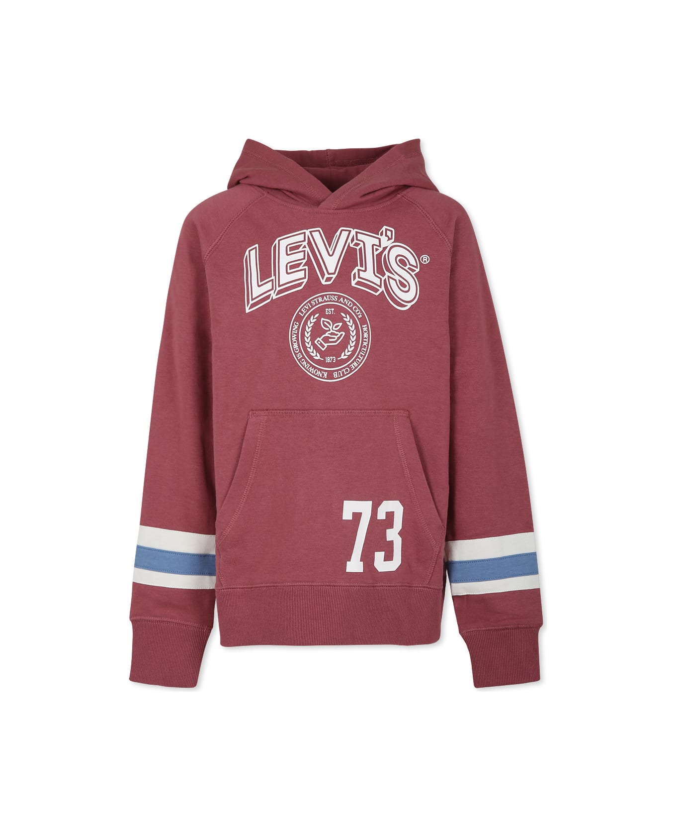 Levi's Red Sweatshirt For Boy With Logo - Red