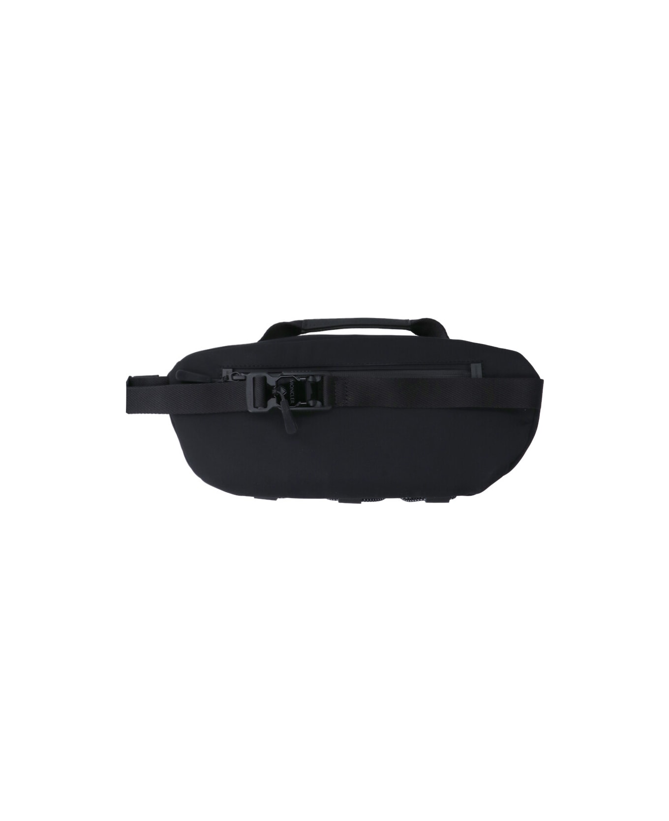 Moncler Grenoble Logo Fanny Pack - Black  