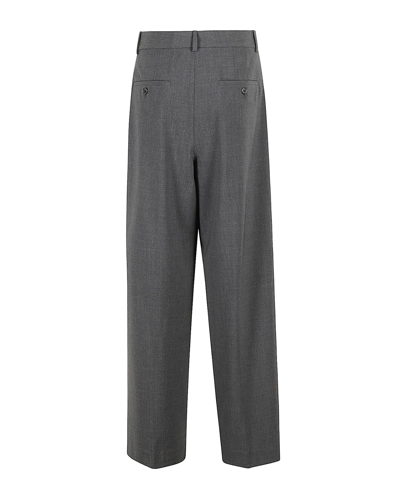 Theory Double Pleat Pants - Grey