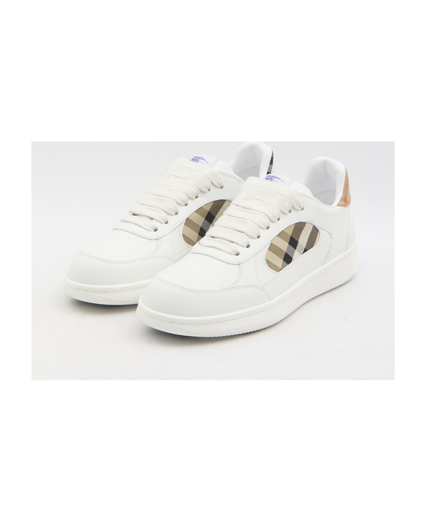 Burberry Terrace Sneakers - WHITE