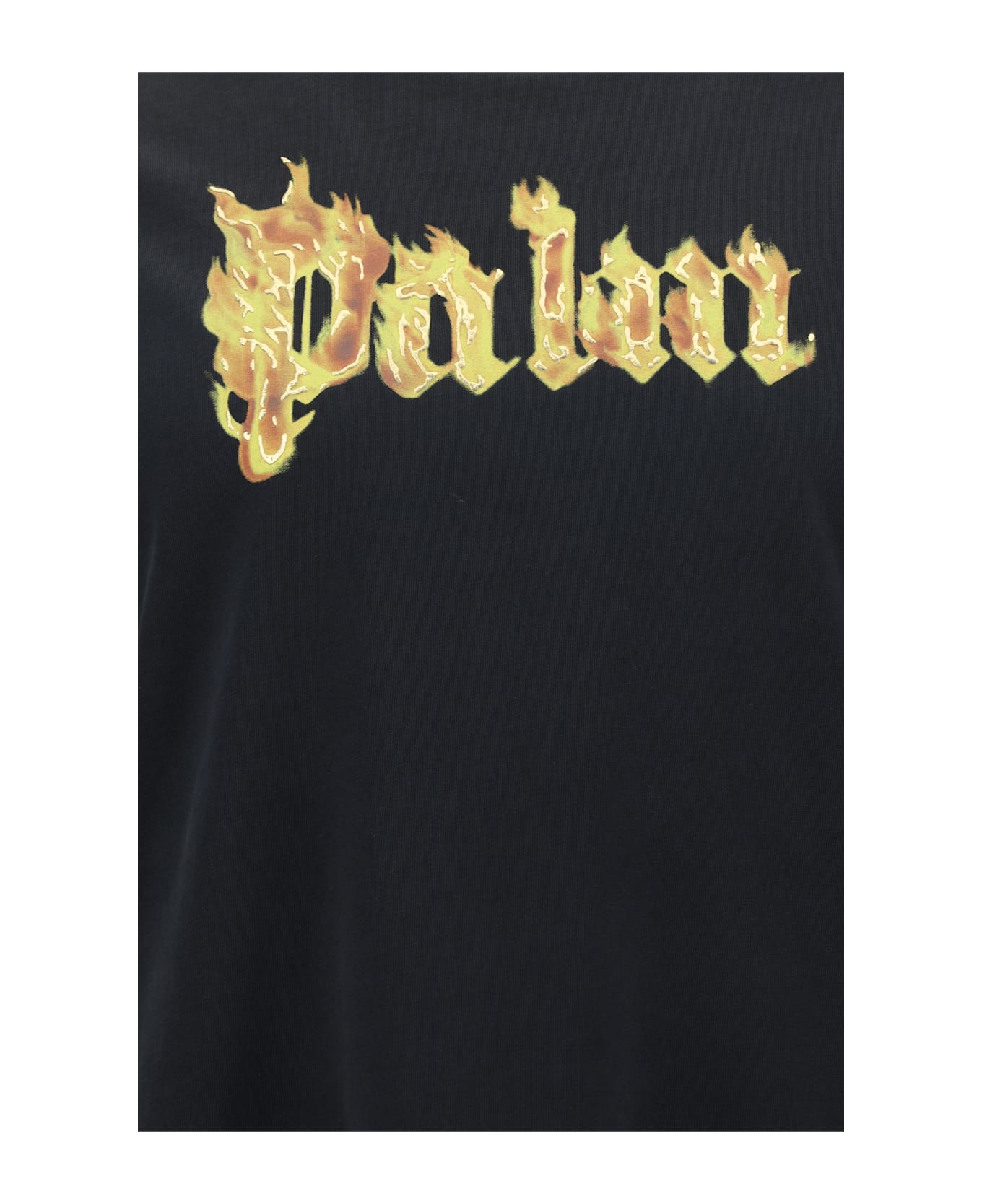 Palm Angels T-shirt - black gold