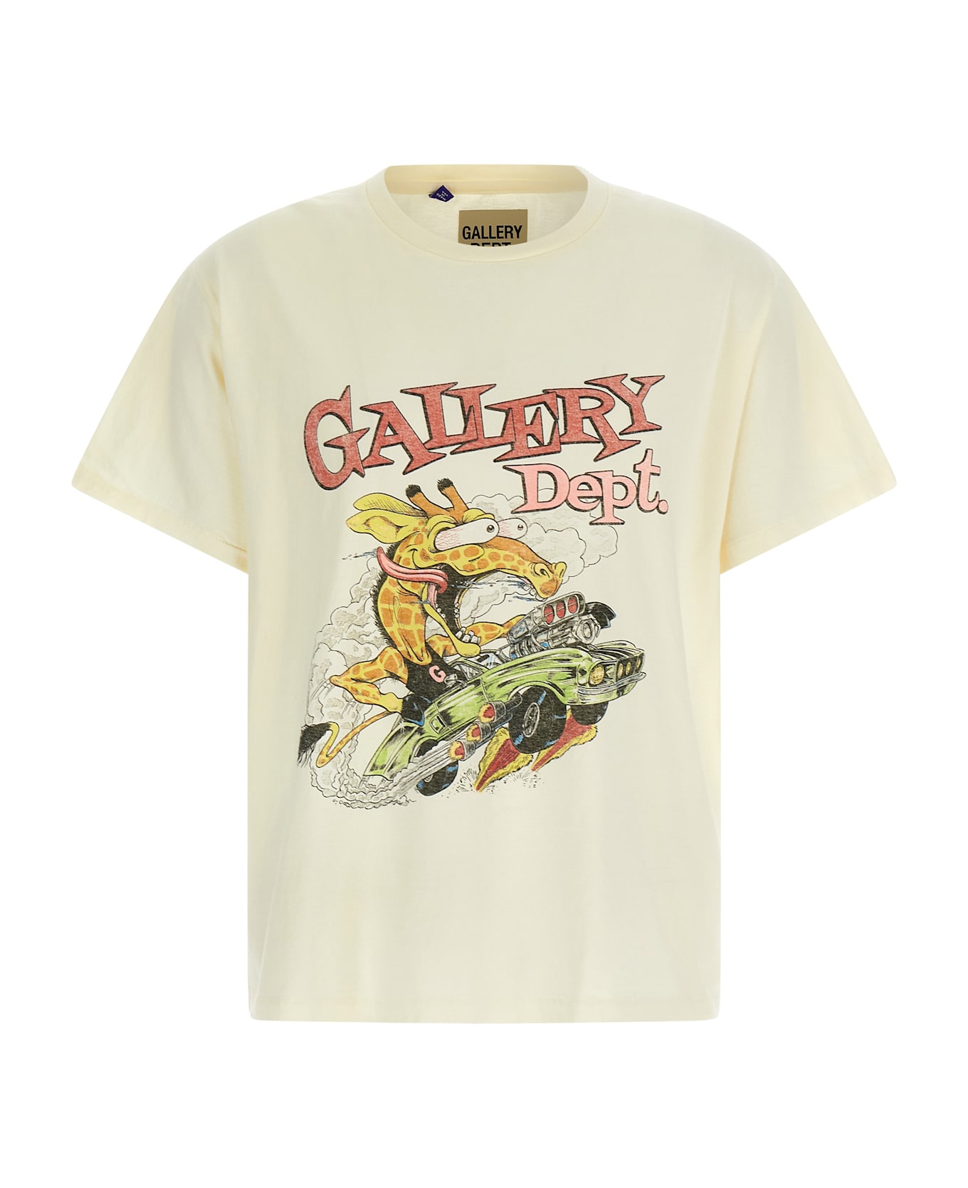 Gallery Dept. 'rally' T-shirt - Beige