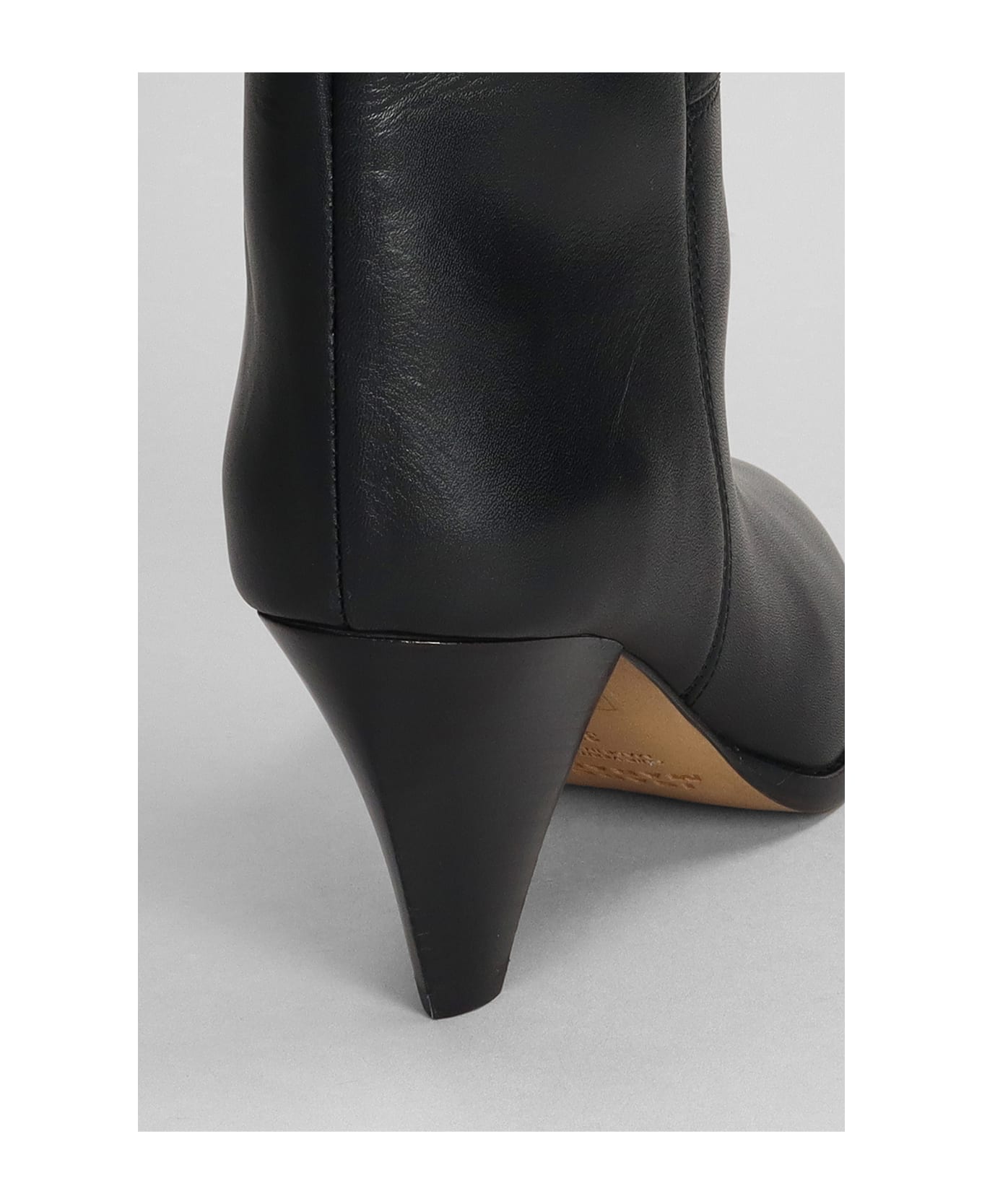 Isabel Marant Rouxa High Heels Ankle Boots - black