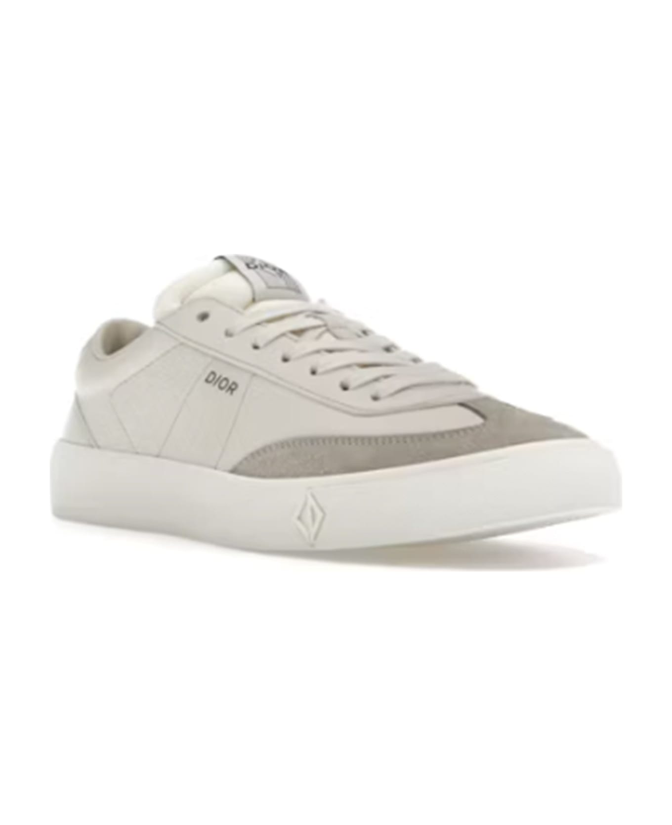 Dior B101 Leather Sneakers - Gray