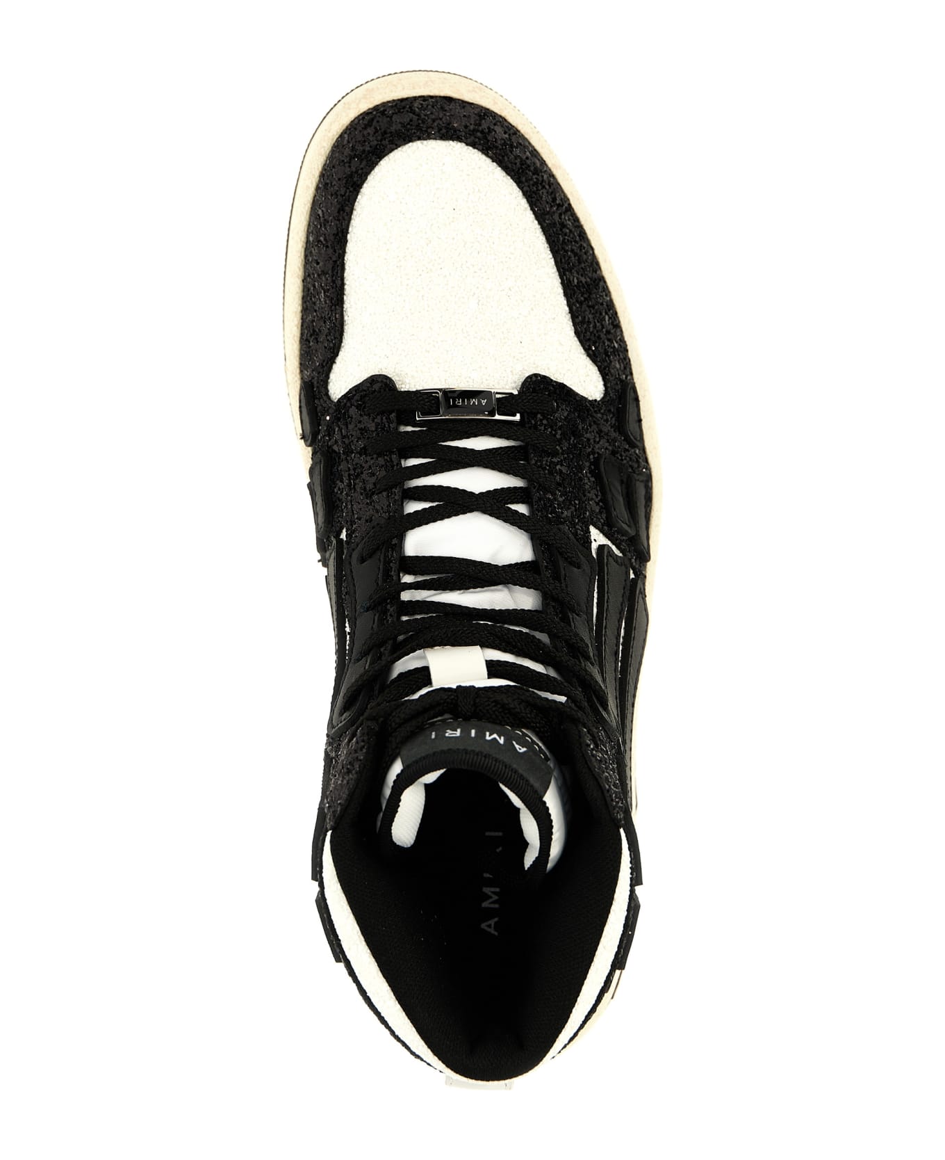 AMIRI 'glittered Skel' Sneakers - White/Black スニーカー