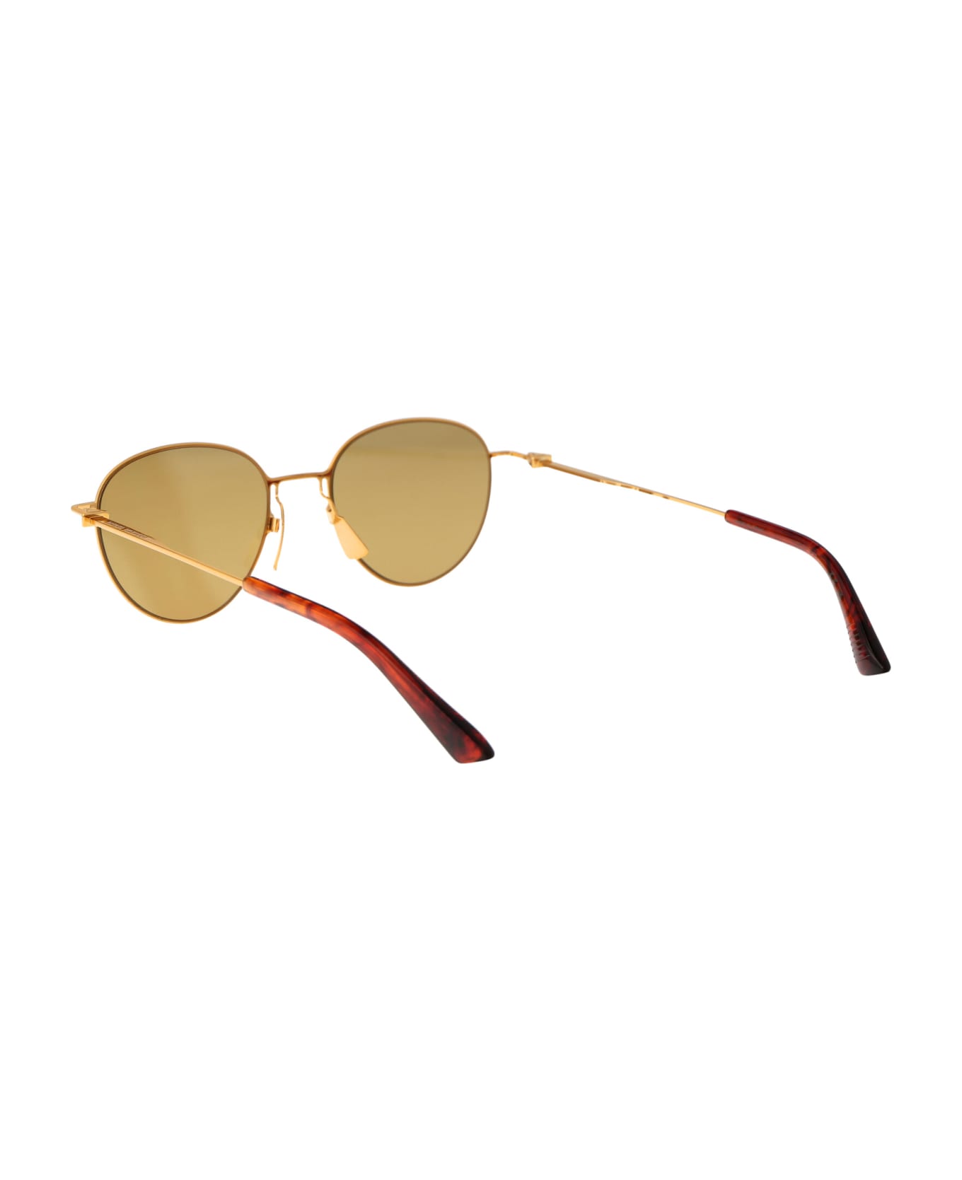 Bottega Veneta Eyewear Bv1268s Sunglasses - 004 GOLD GOLD BROWN