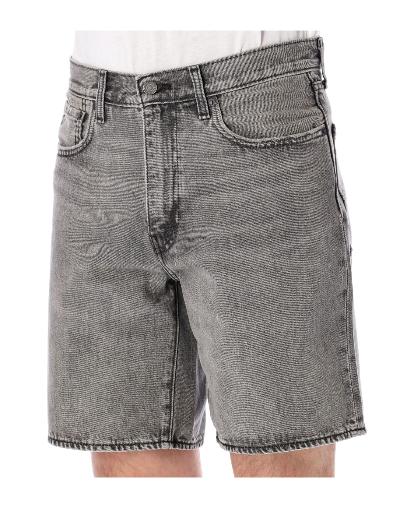 Levi's 468 Stay Loose Shorts - GREY WASH