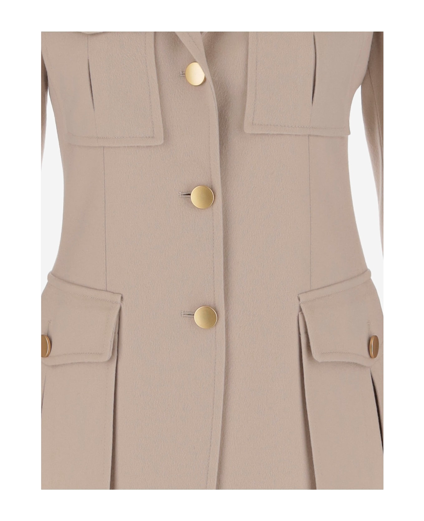 Tagliatore Cashmere Jacket - Beige