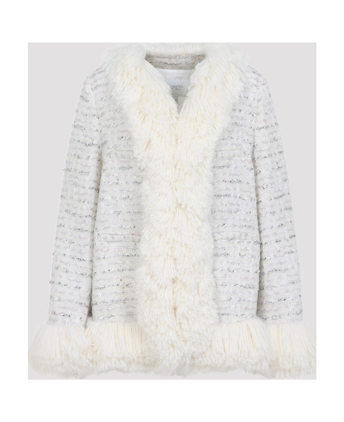 Giambattista Valli Wool Coat - Ivory
