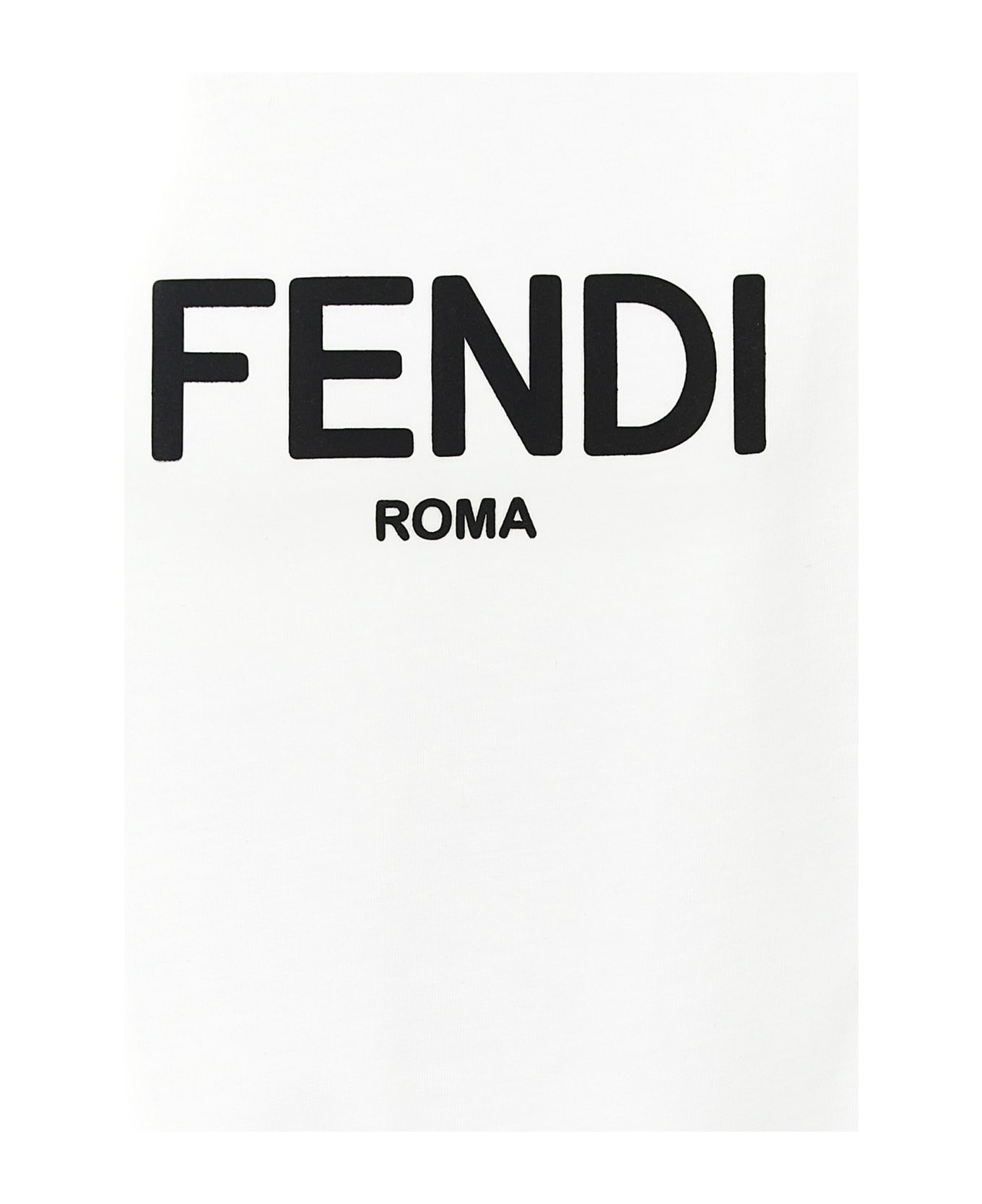Fendi Logo T-shirt - Bianco