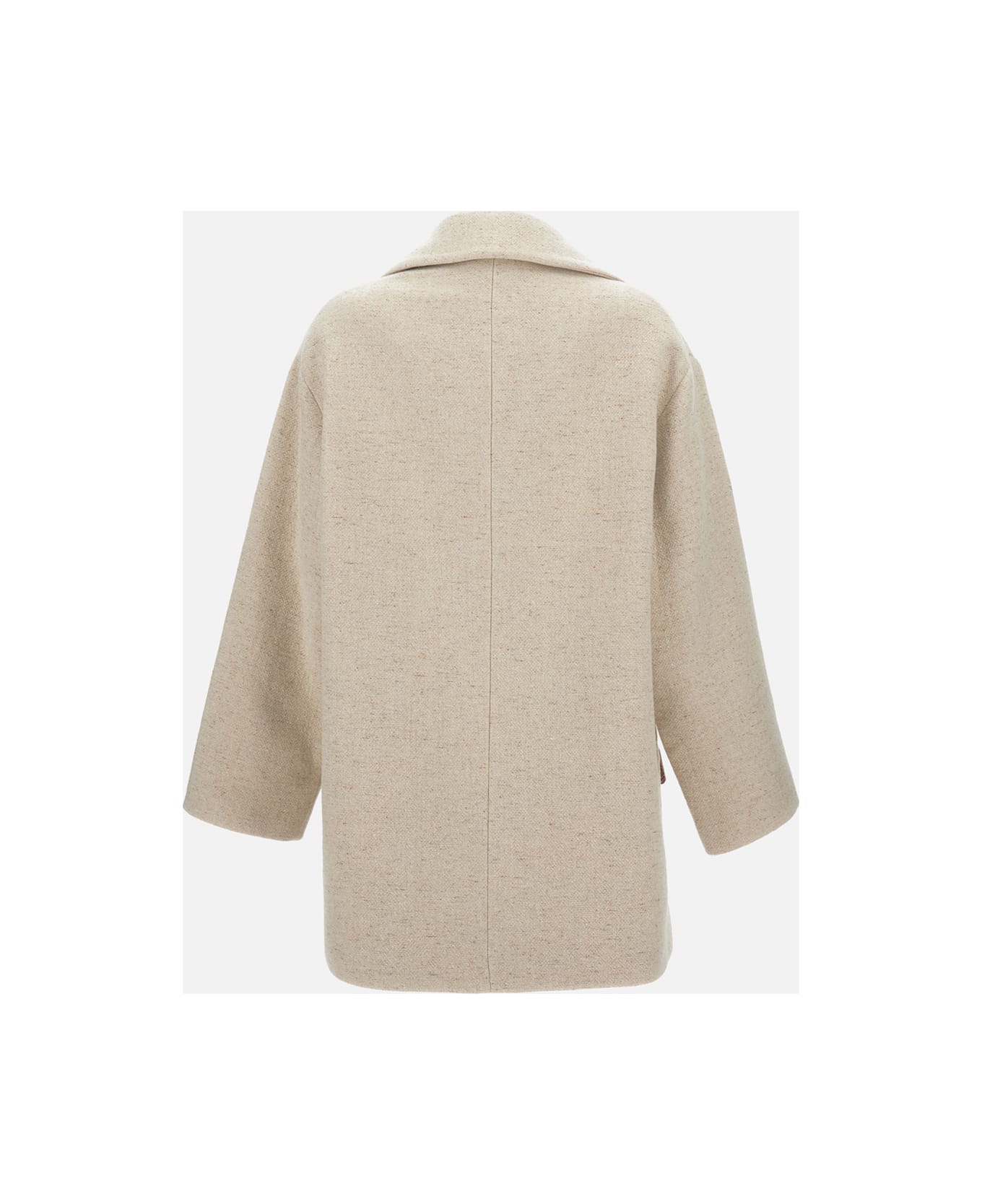 Elisabetta Franchi Peacoat - White