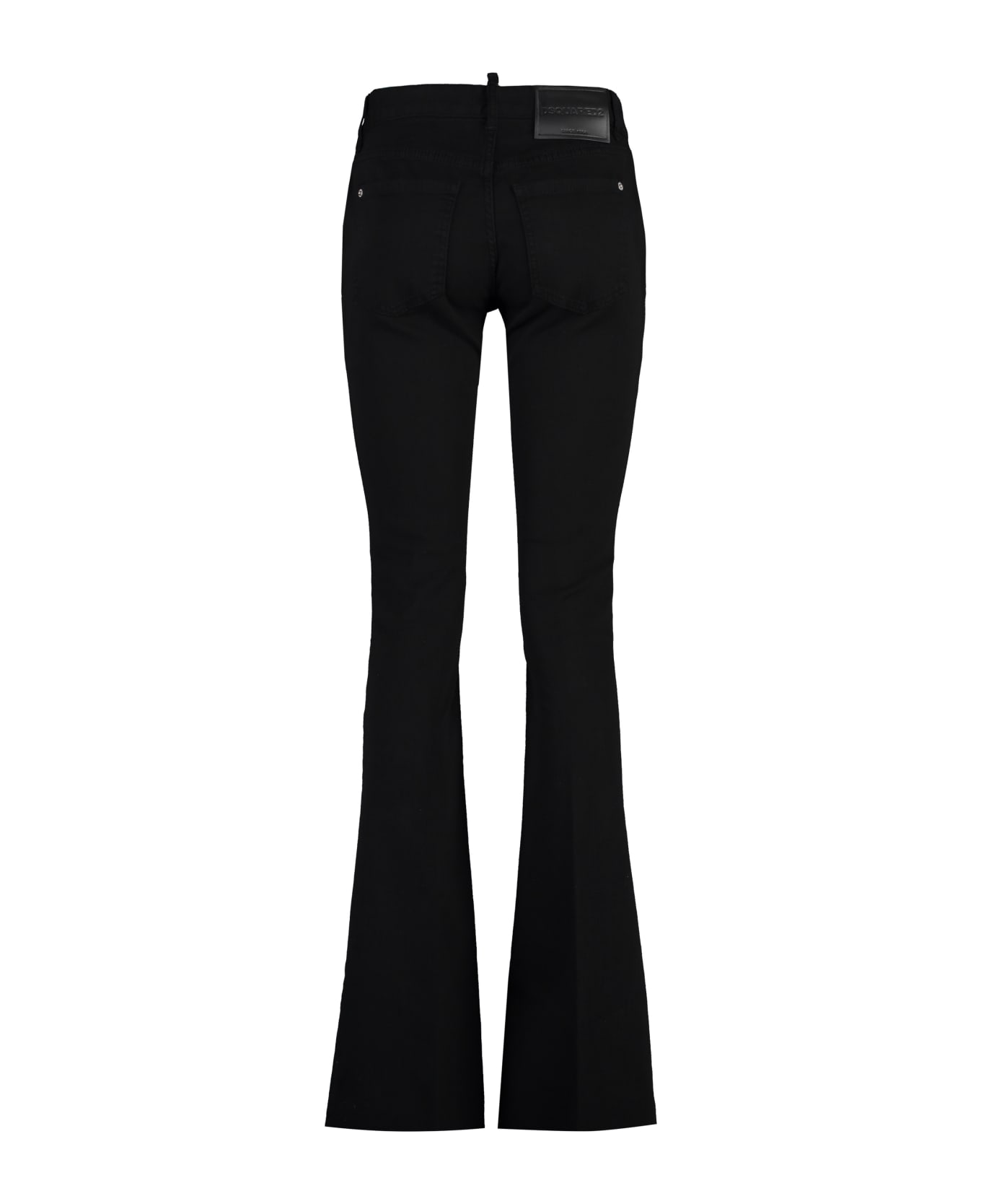 Dsquared2 Twiggy 5-pocket Bootcut Jeans - black ボトムス