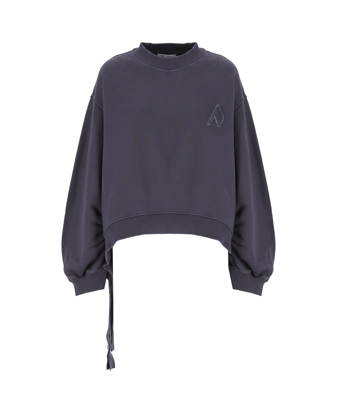 The Attico Cotton Sweatshirt - Purple