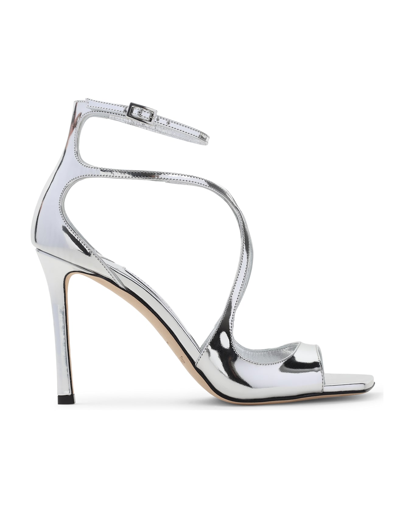 Jimmy Choo Azia 95 Sandal - Silver