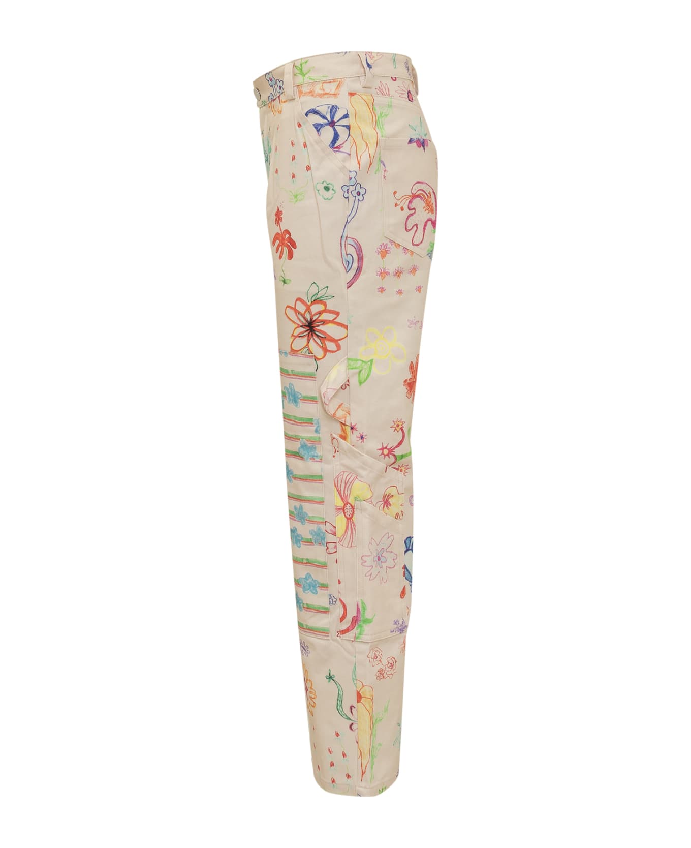 Collina Strada Chason Jeans - FLORAL DOODLE