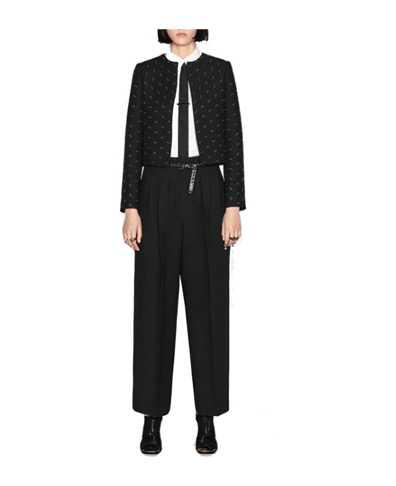 Dior Wool And Silk Pants - Black