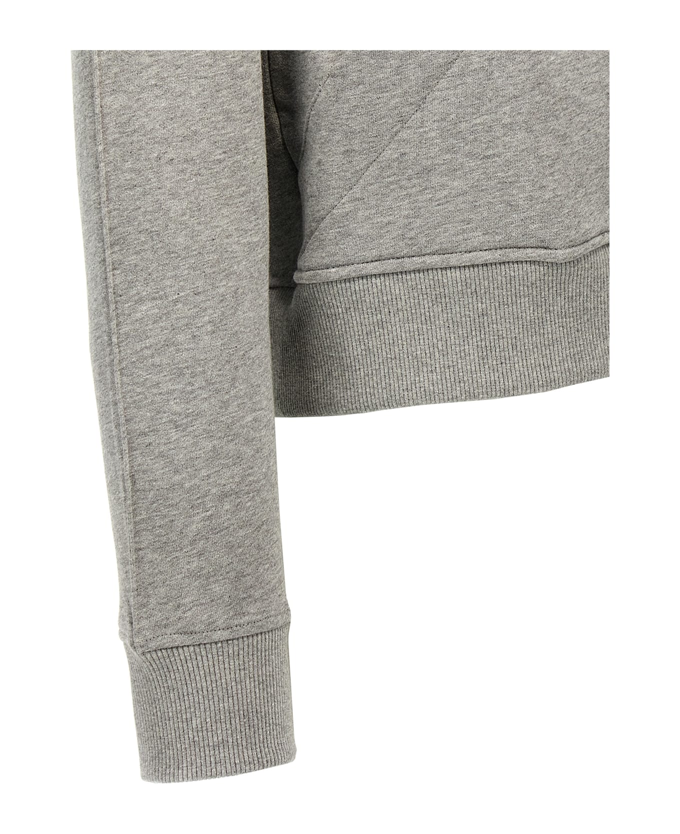 The Attico Logo Sweatshirt - Gray