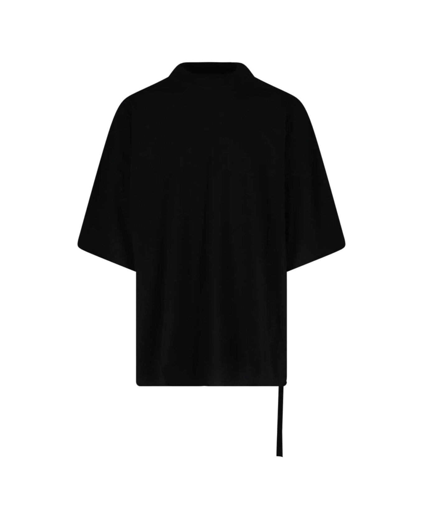 DRKSHDW T-shirt With Lace - BLACK