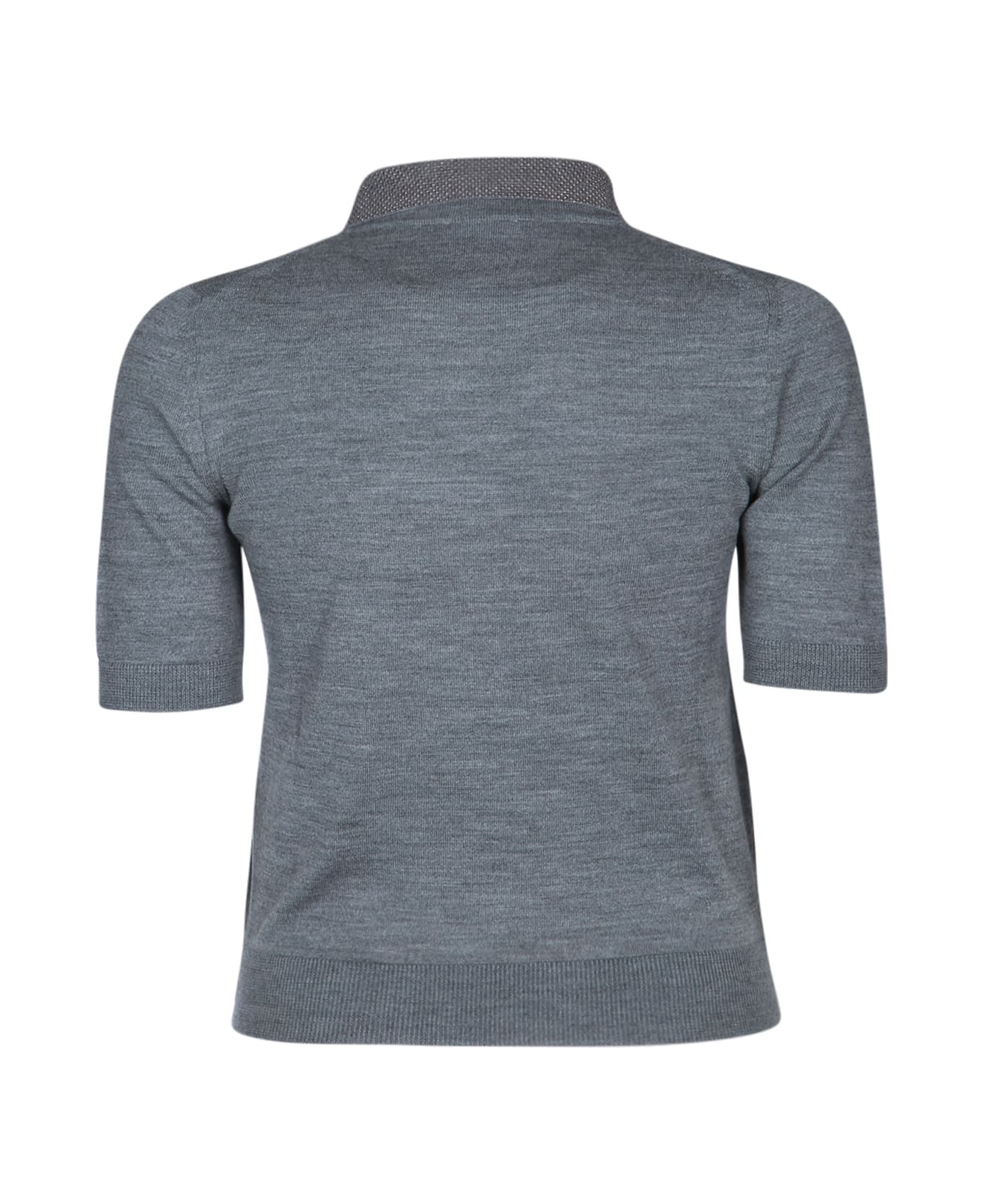 Jacob Cohen Polo M/m Collo Borchiette - DARK GREY