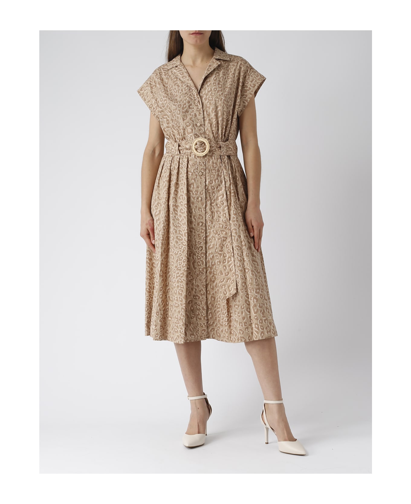 TwinSet Cotton Dress - CIPRIA ワンピース＆ドレス