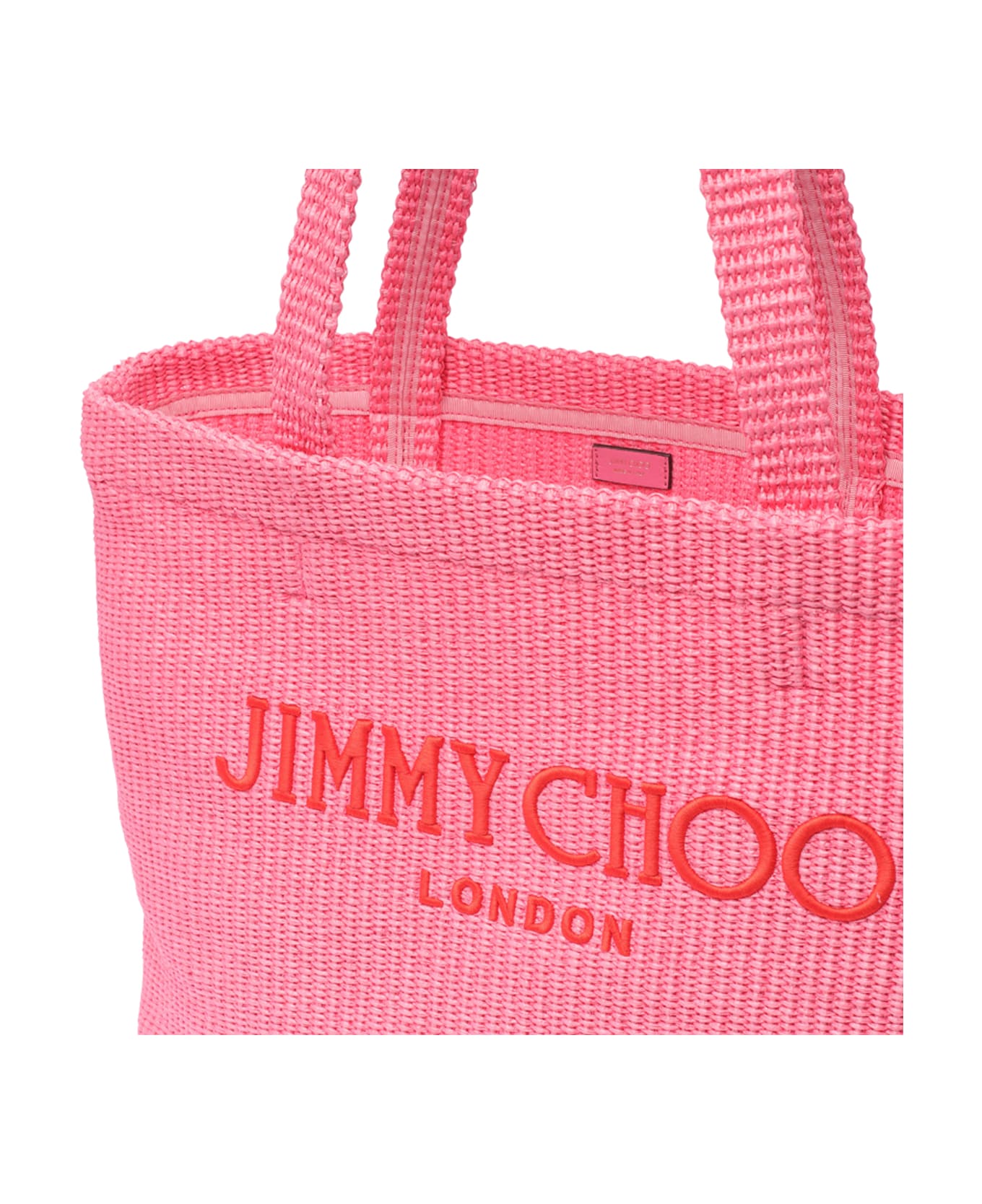 Jimmy Choo E/w Beach Tote - Pink トートバッグ