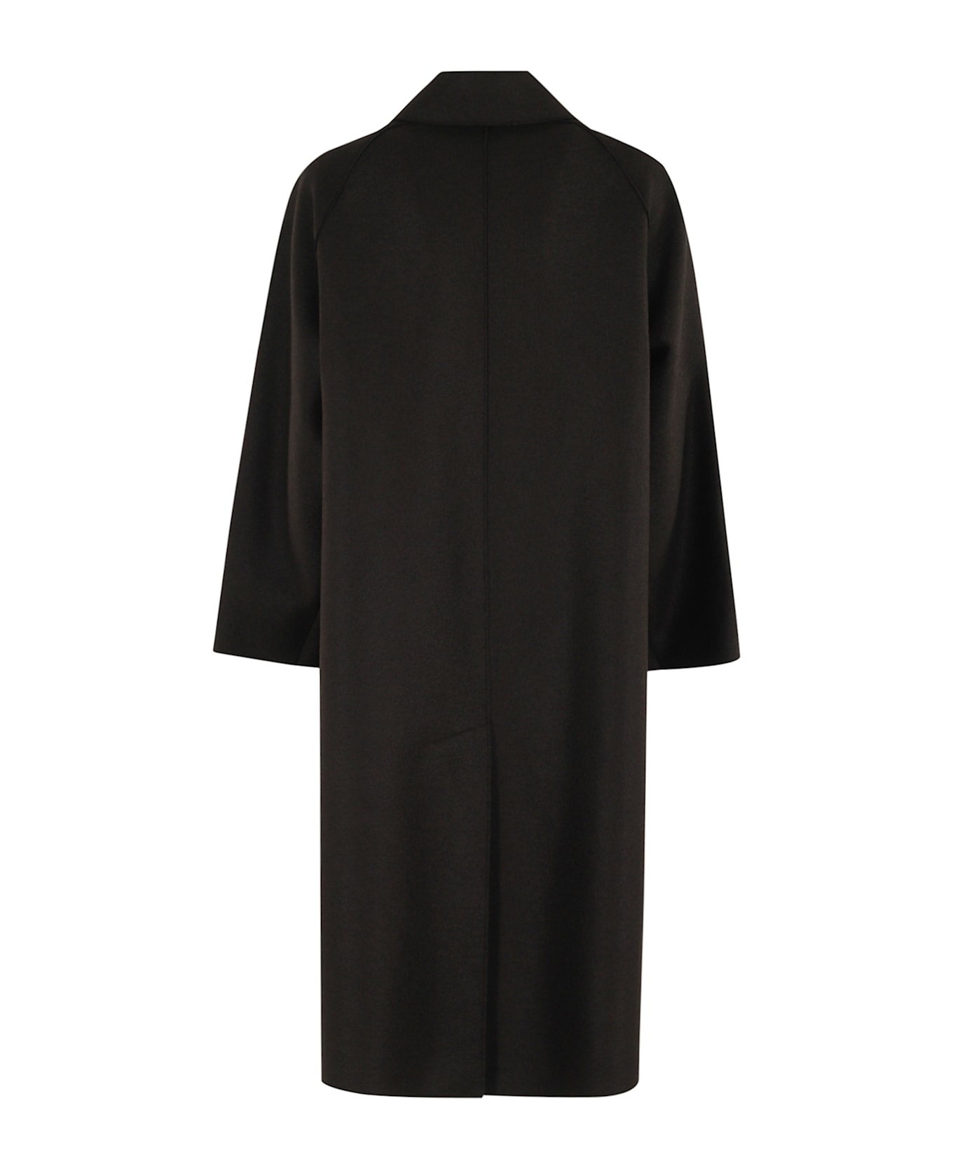 Harris Wharf London Balmacaan Pressed Wool