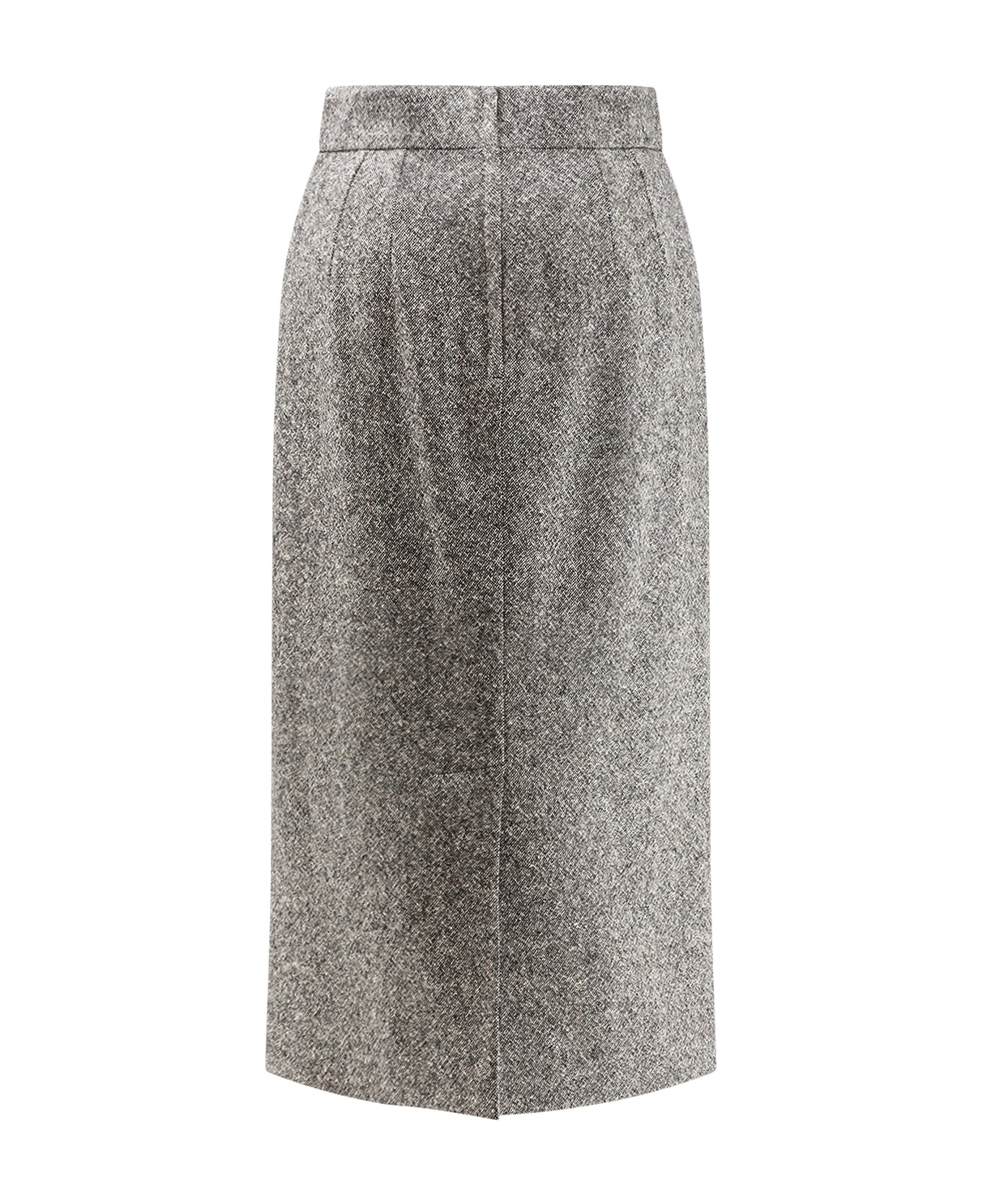 Dolce 
Gabbana Virgin Wool Midi Pencil Skirt - FANTASIA
