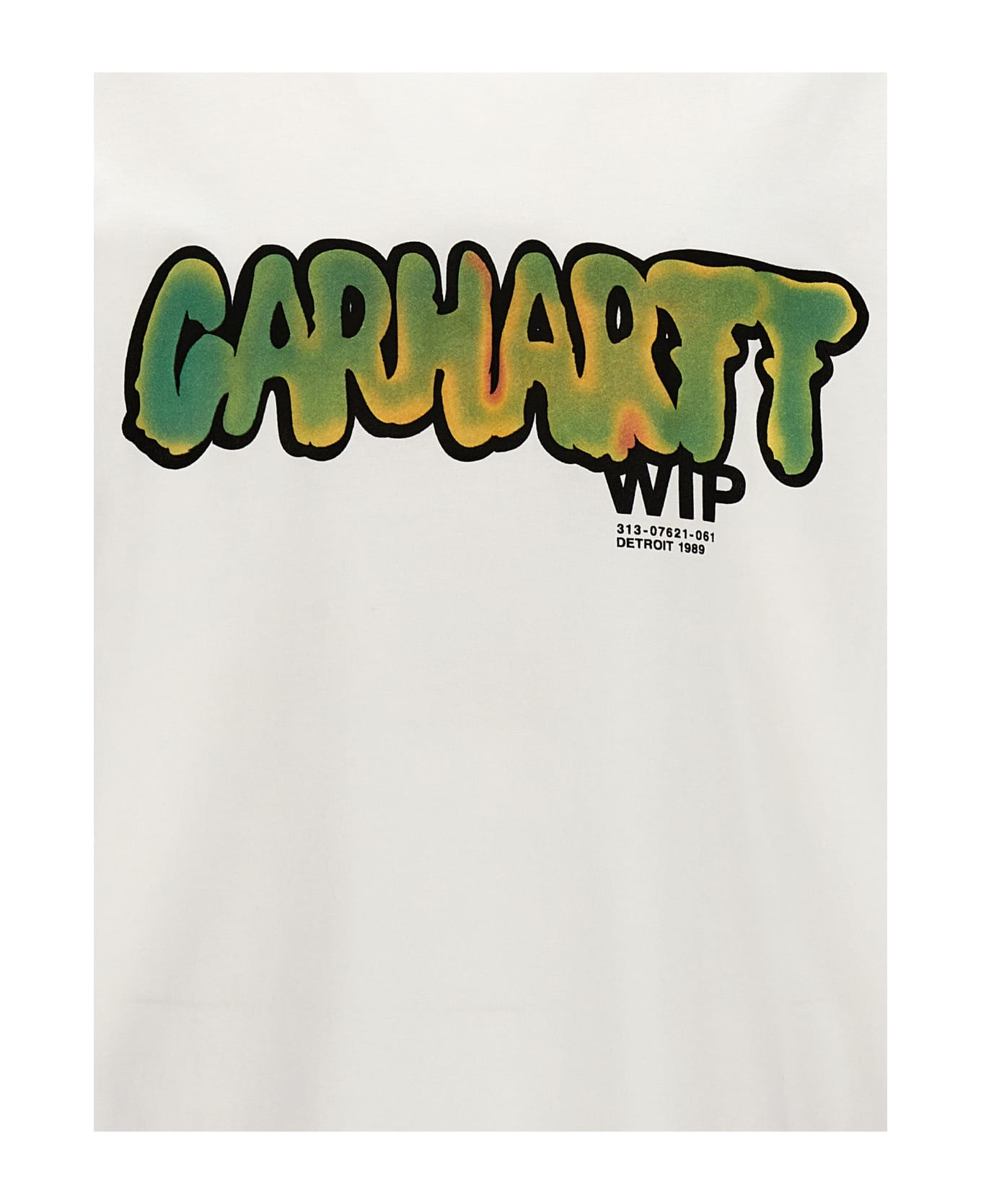 Carhartt 'drip' T-shirt - WHITE シャツ