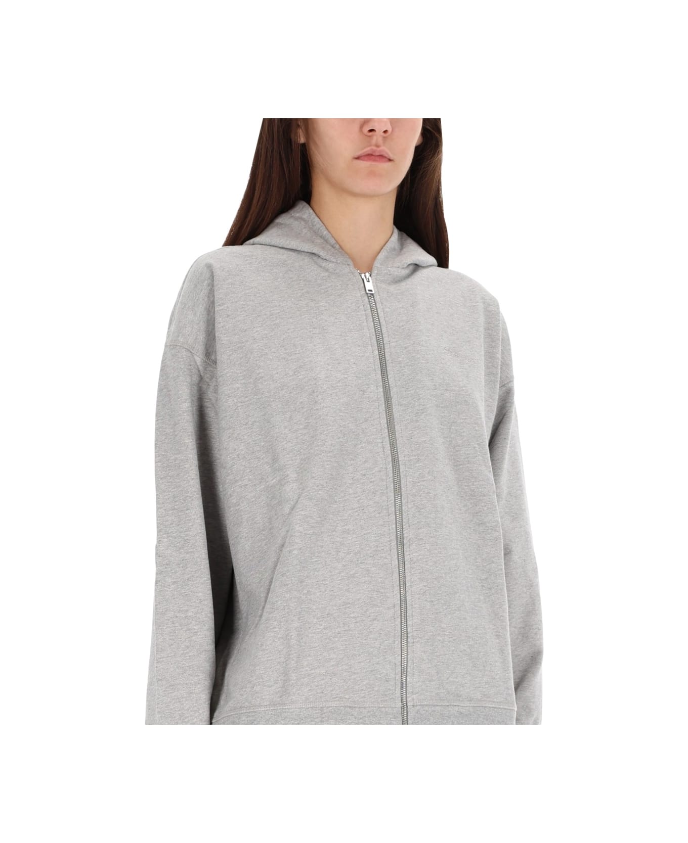 Ganni Teddy Sweatshirt - GREY