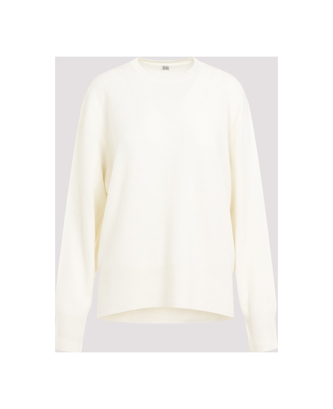 Totême Crewneck Pullover - Meringue