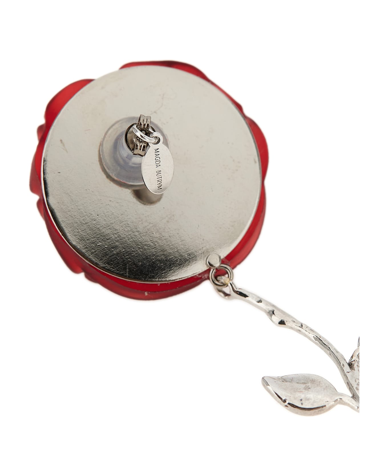 Magda Butrym 
09
 Earrings - Red