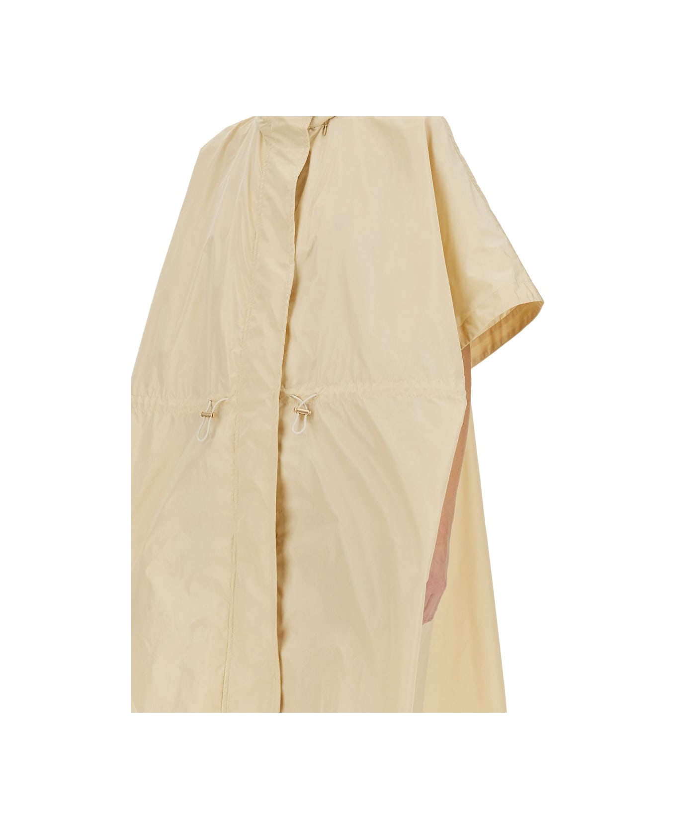 Fabiana Filippi Technical Taffeta Hood - IVORY