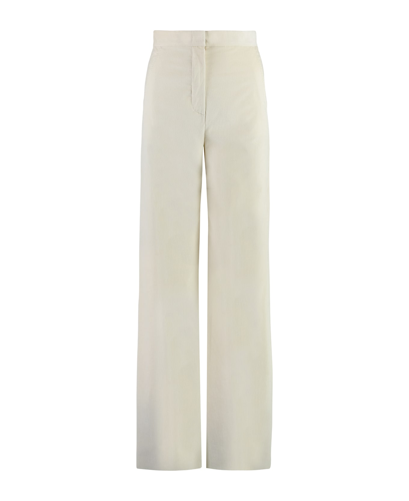 Max Mara Tritone Corduroy Trousers - Ivory