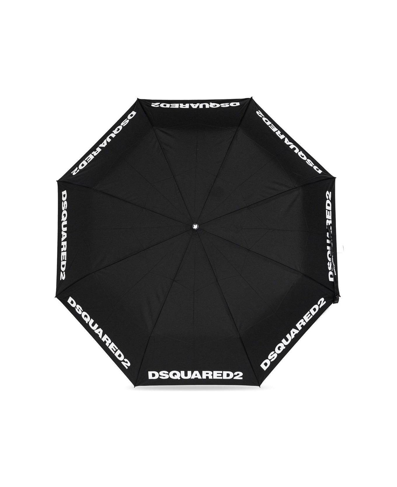 Dsquared2 Umbrella With Logo - Nero