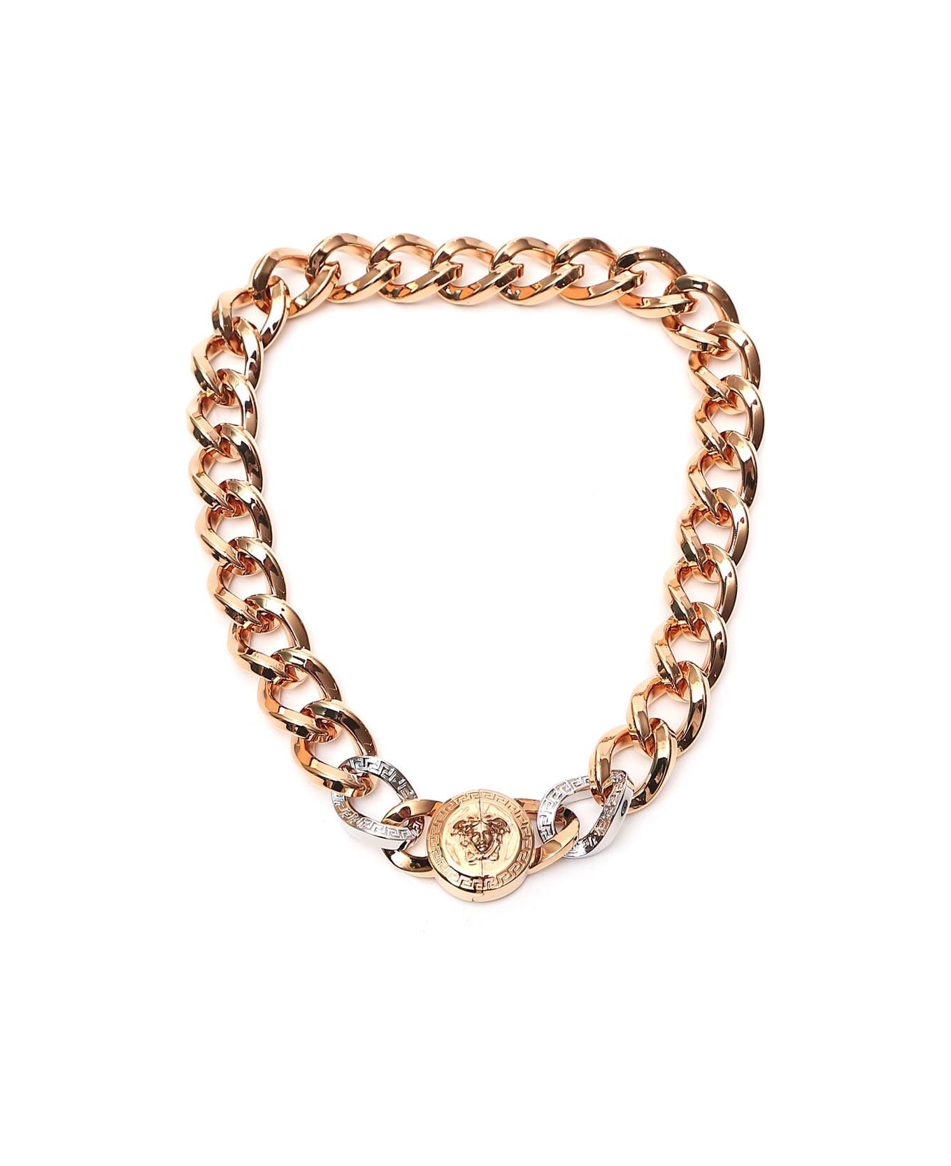 Versace Medusa Chain Necklace - Giallo